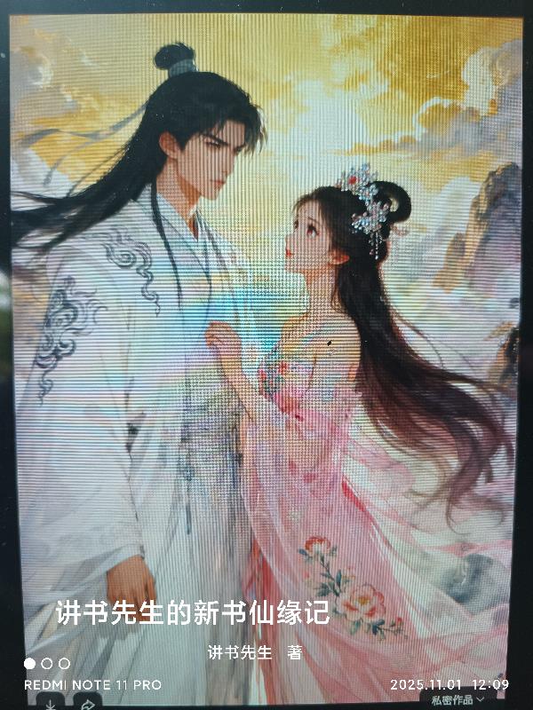 讲书先生的新书仙缘记封面