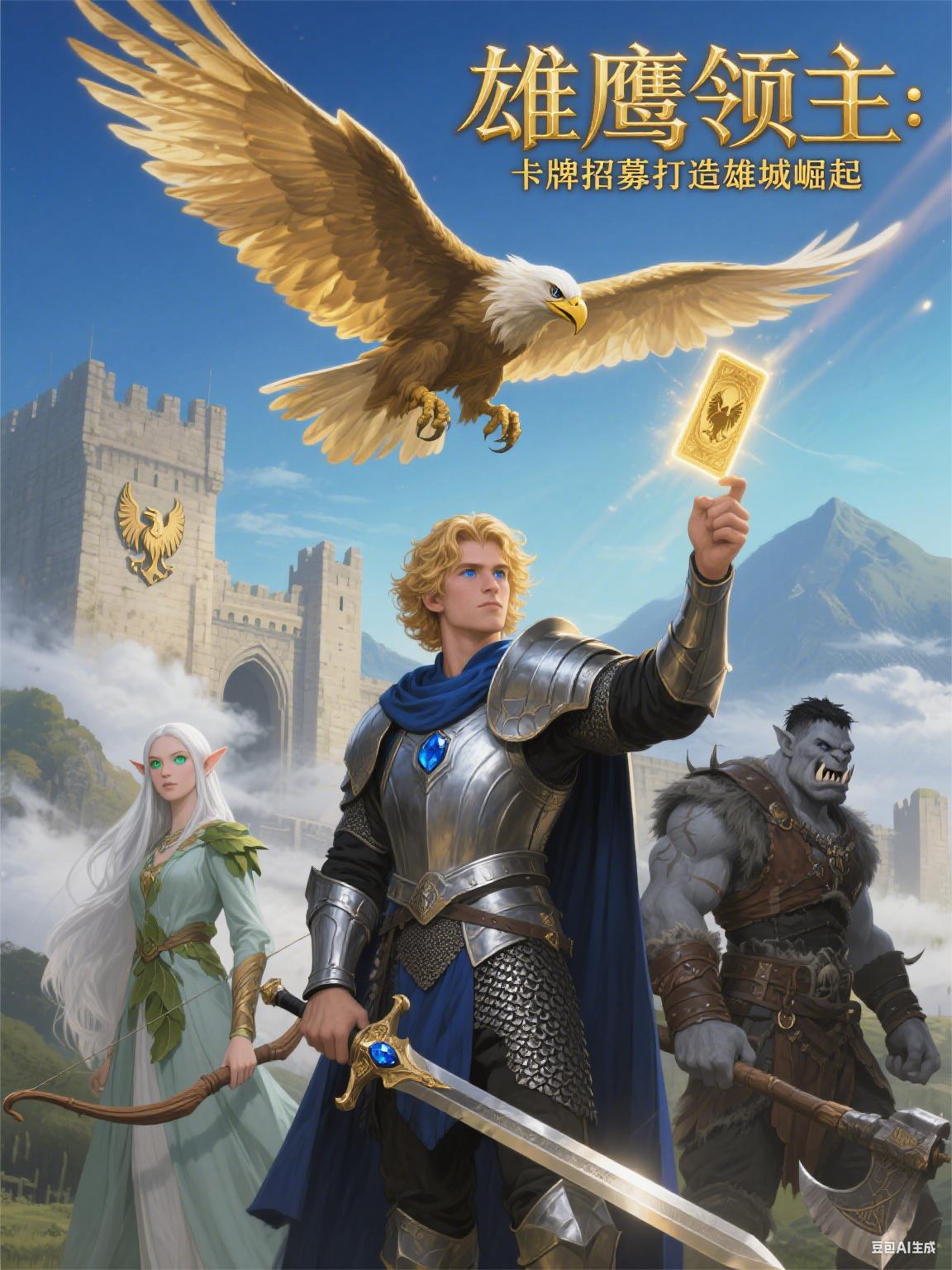 雄鹰领主：卡牌招募打造雄城崛起封面
