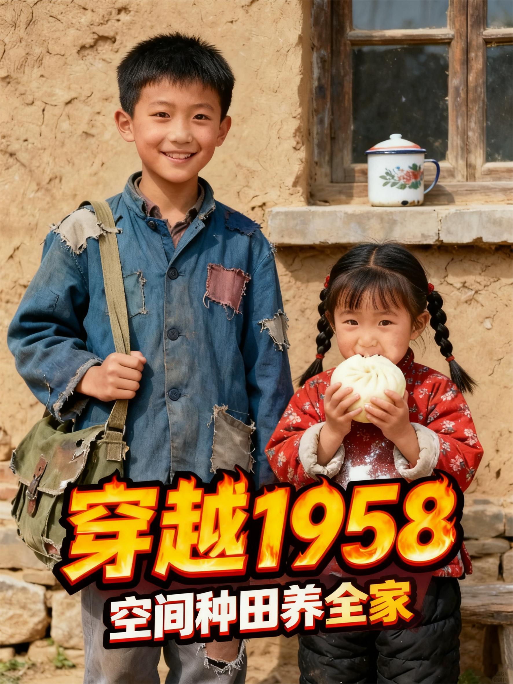 穿越1958：空间种田养全家封面