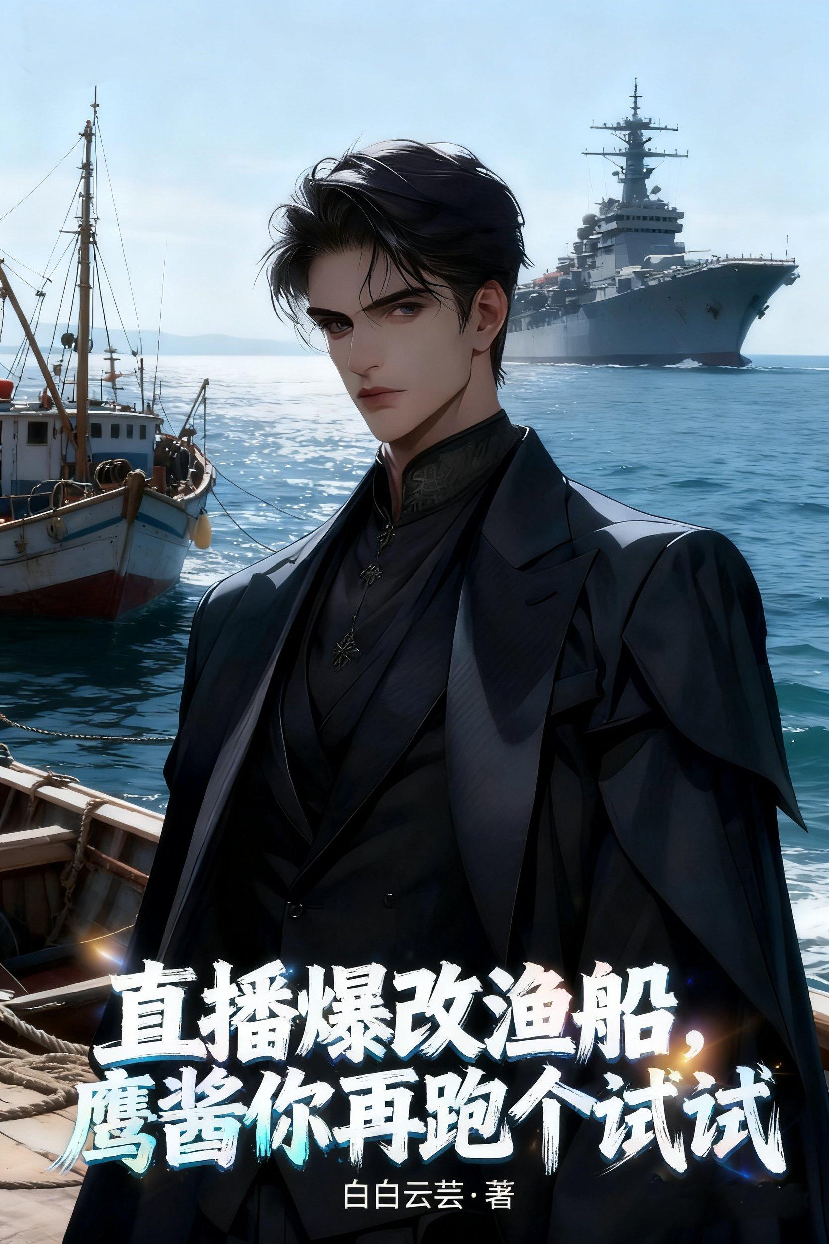 直播爆改渔船，鹰酱你再跑个试试封面