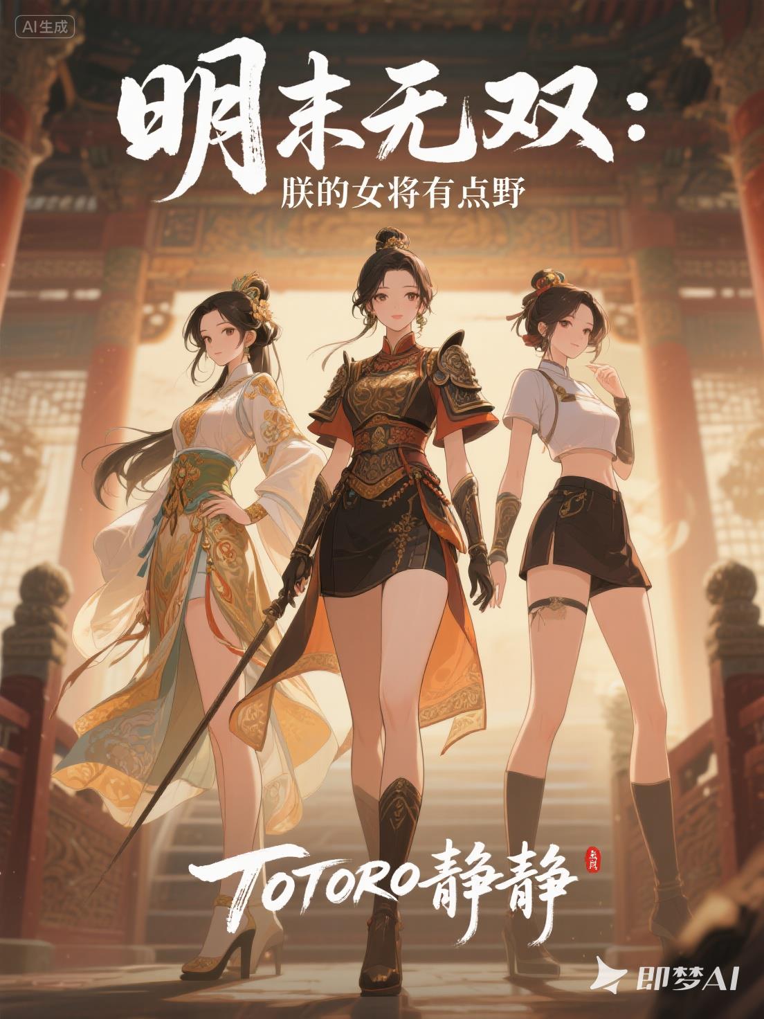 明末无双:朕的女将有点野封面