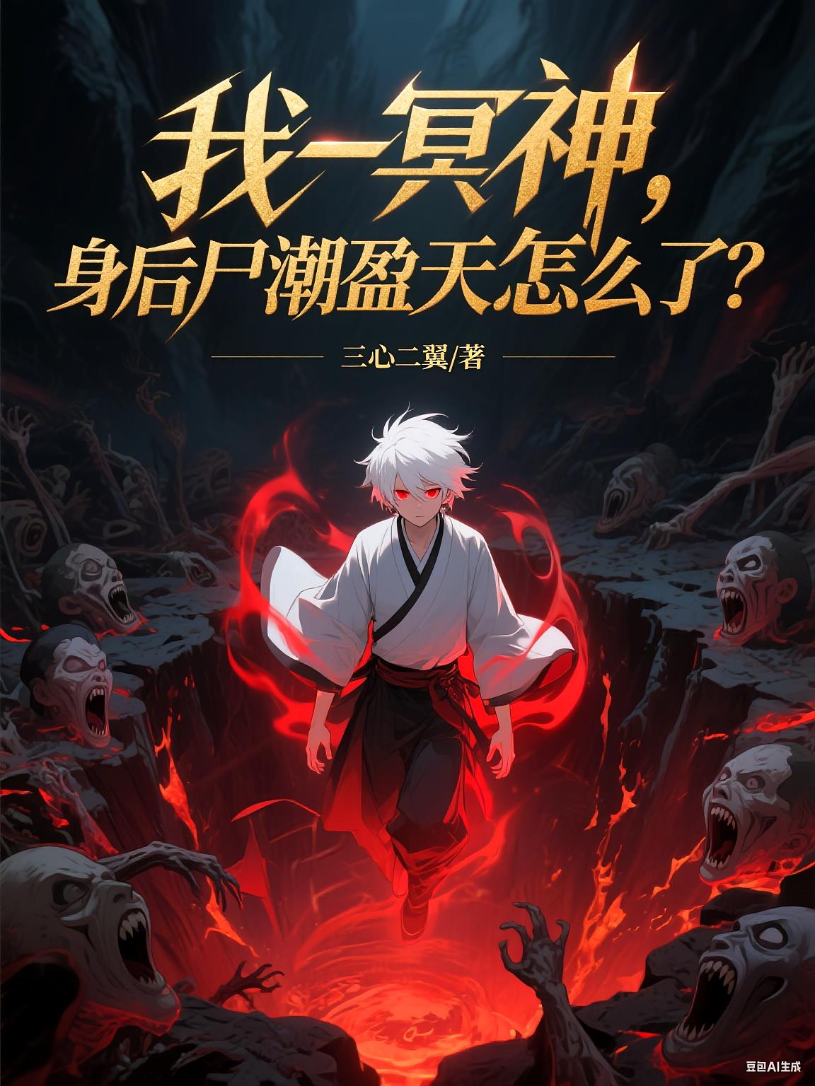 我一冥神,身后尸潮盈天怎么了?封面