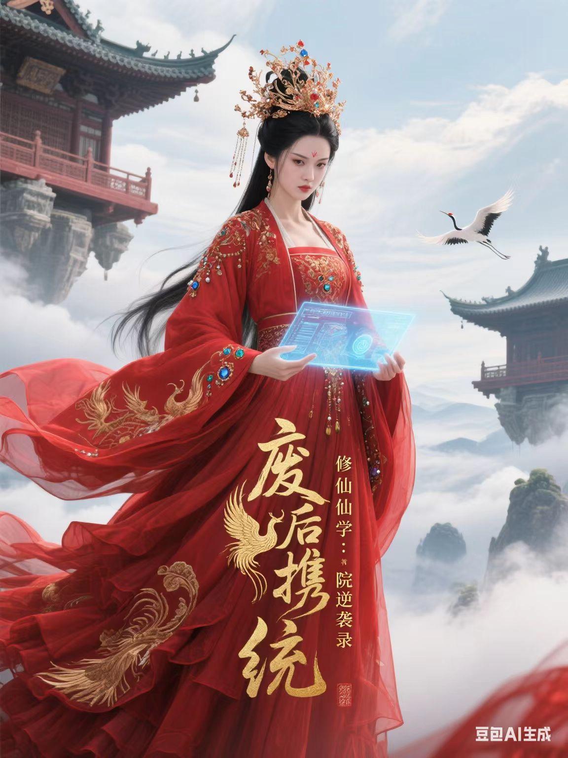 废后携系统：修仙学院逆袭录封面