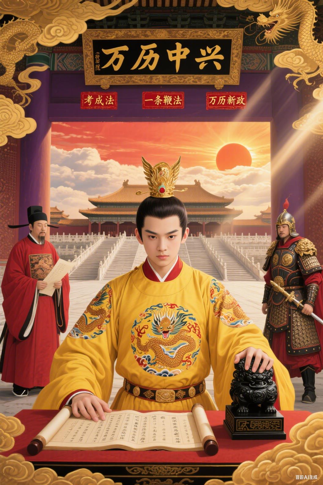 万历中兴：朕的大明不落日封面