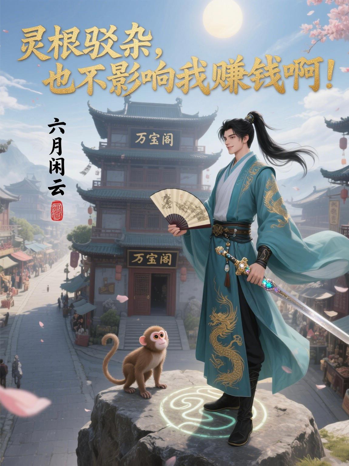 灵根驳杂,也不影响我赚钱啊!封面