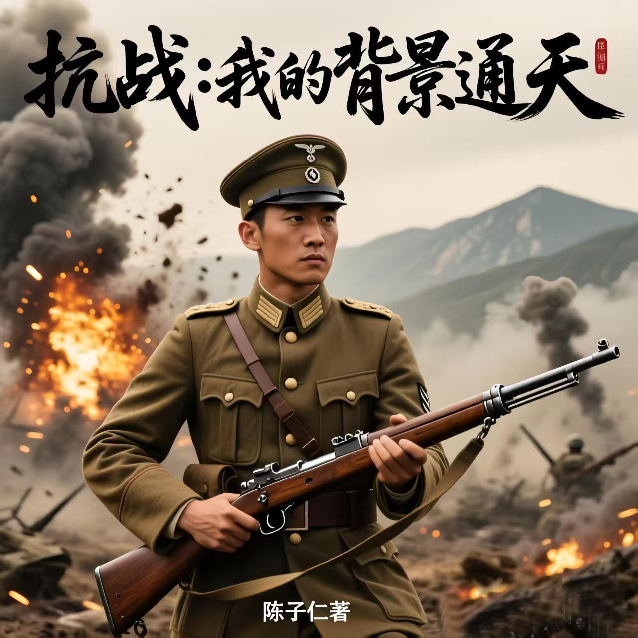 抗战，我的背景通天封面