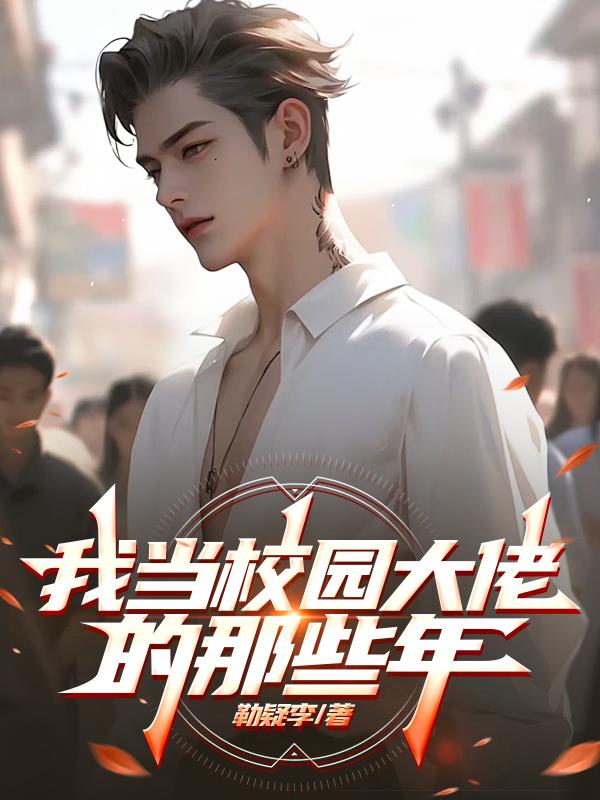 我当校园大佬的那些年封面