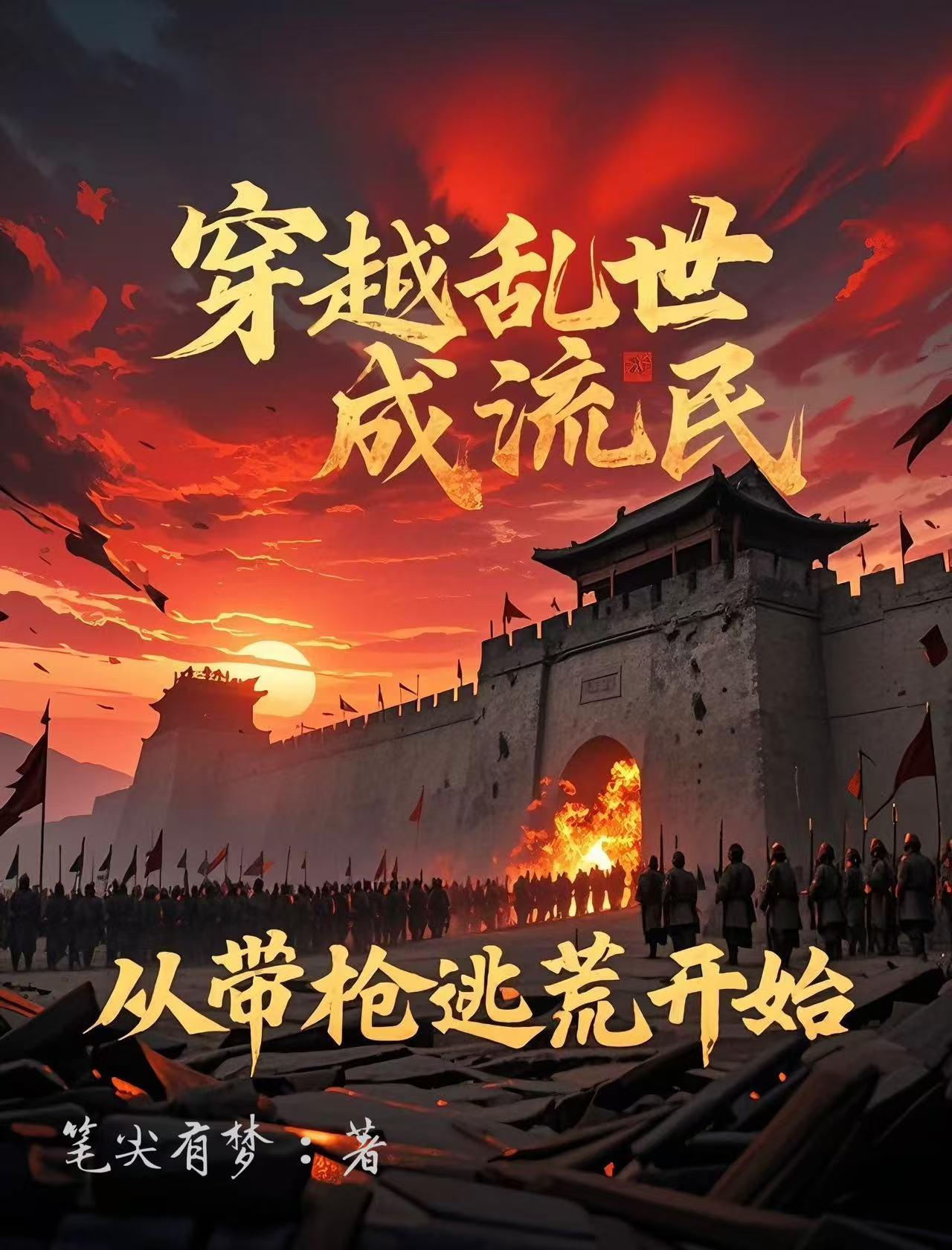 穿越乱世成流民,从带枪逃荒开始封面