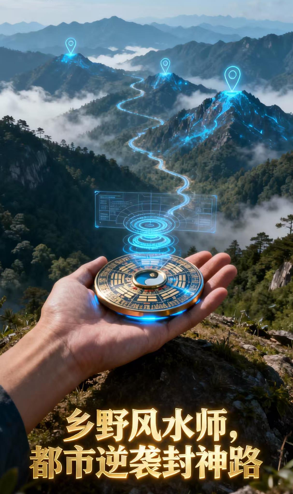 乡野风水师：都市逆袭封神路封面