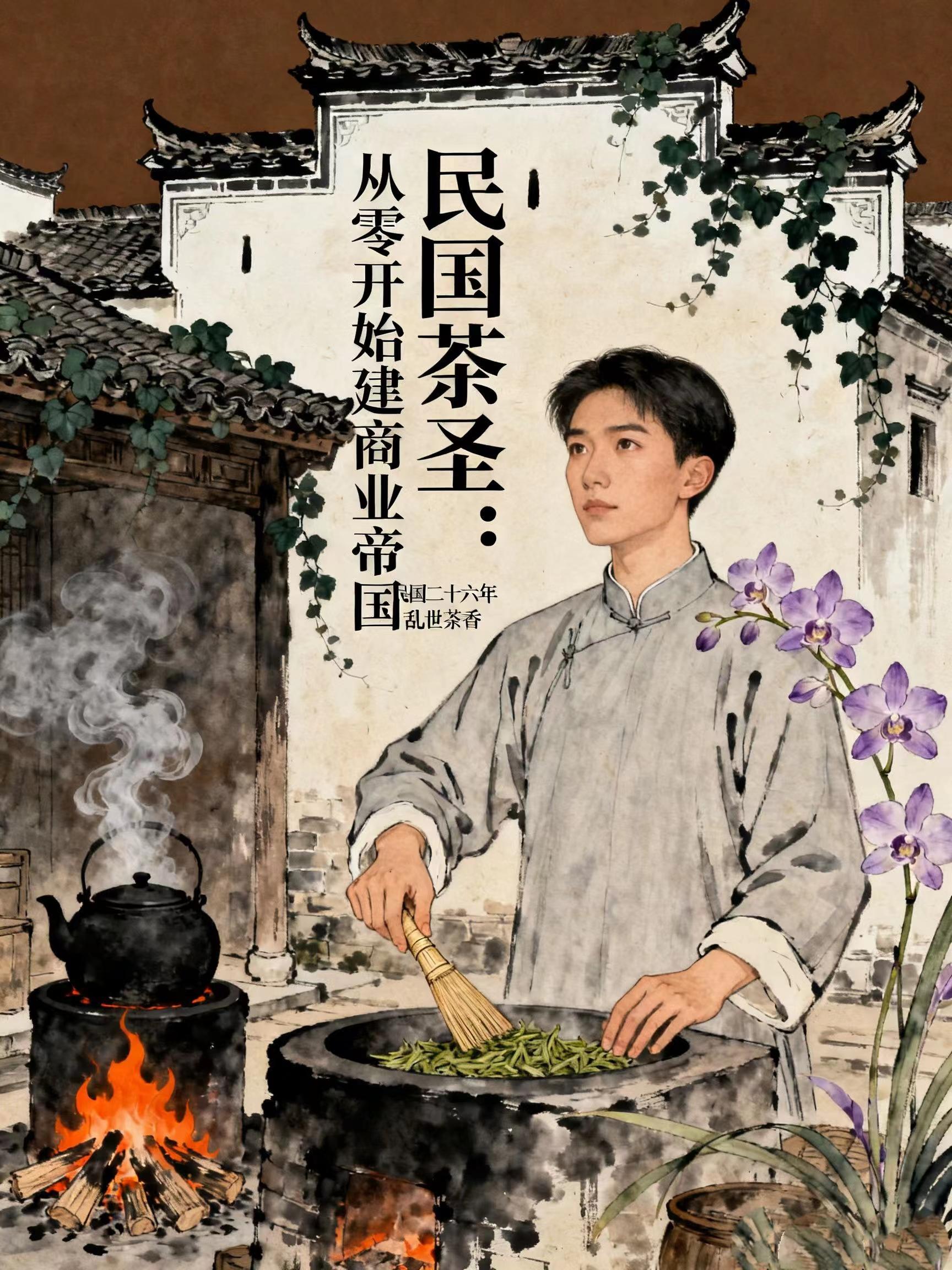 民国茶圣：从零开始建商业帝国封面