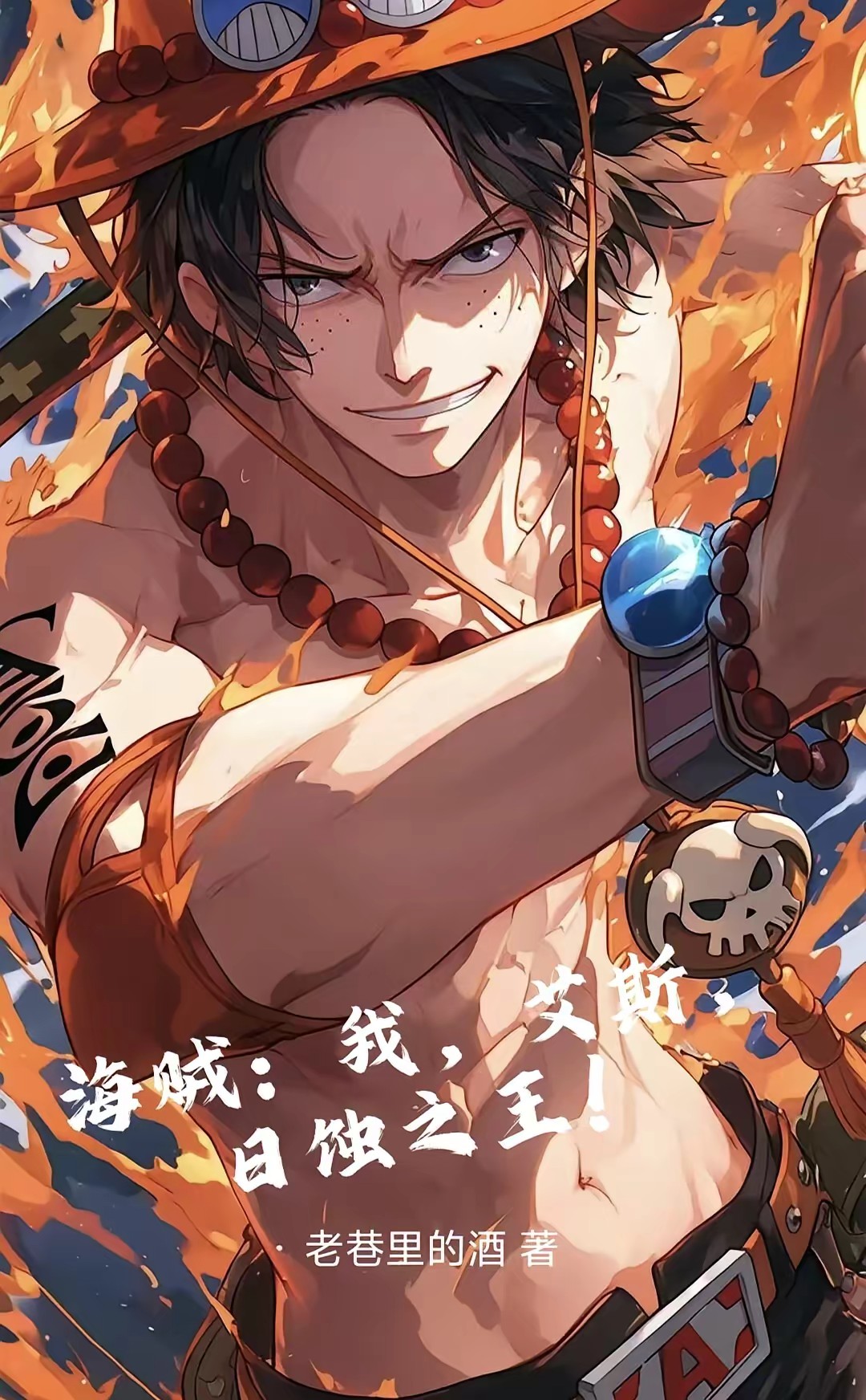 海贼：我，艾斯，日蚀之王！封面