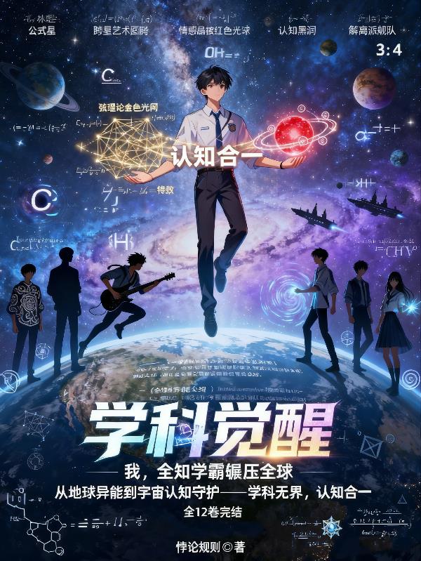 学科觉醒：我，全知学霸碾压全球封面