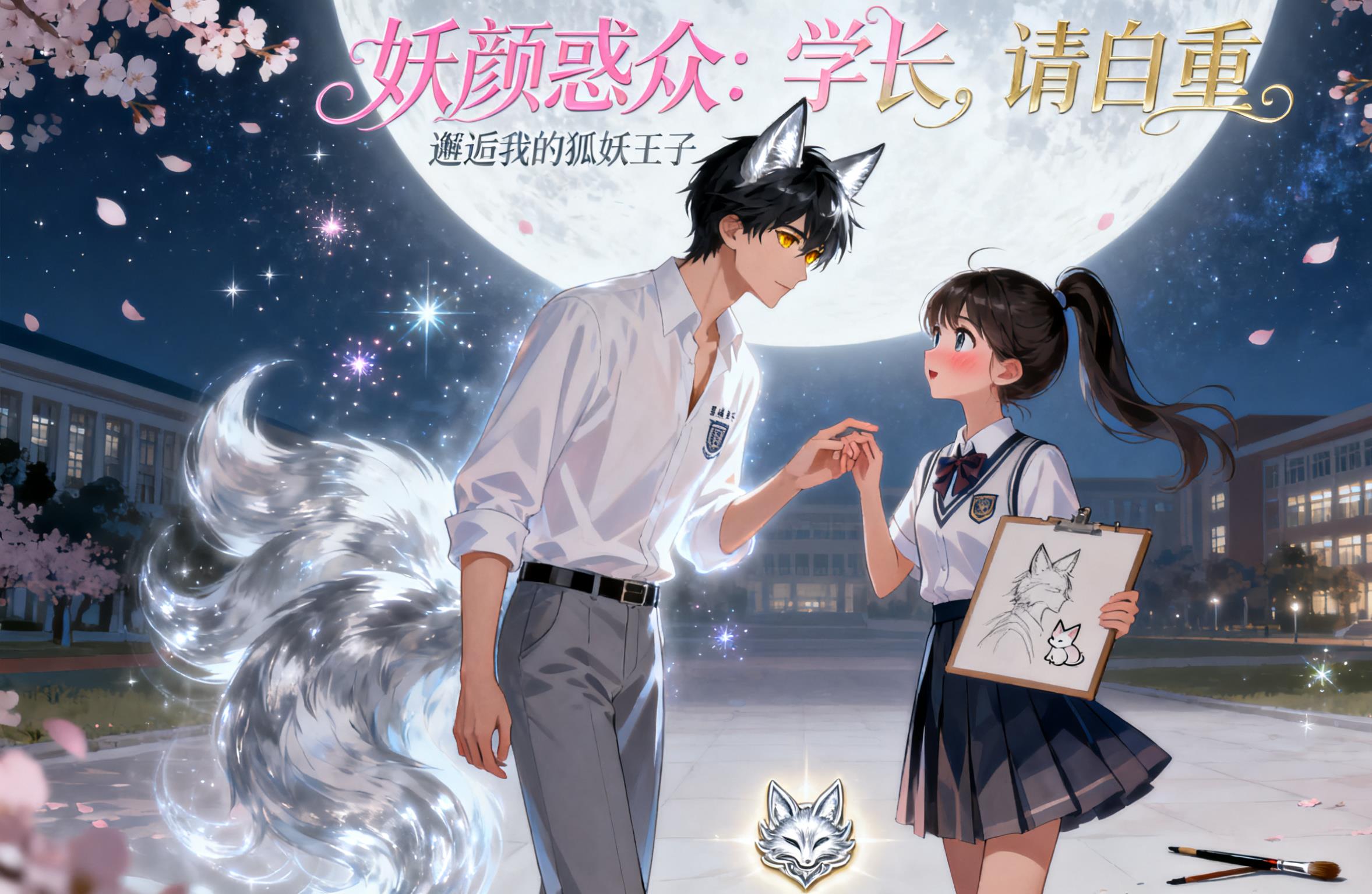 妖颜惑众：学长，请自重封面