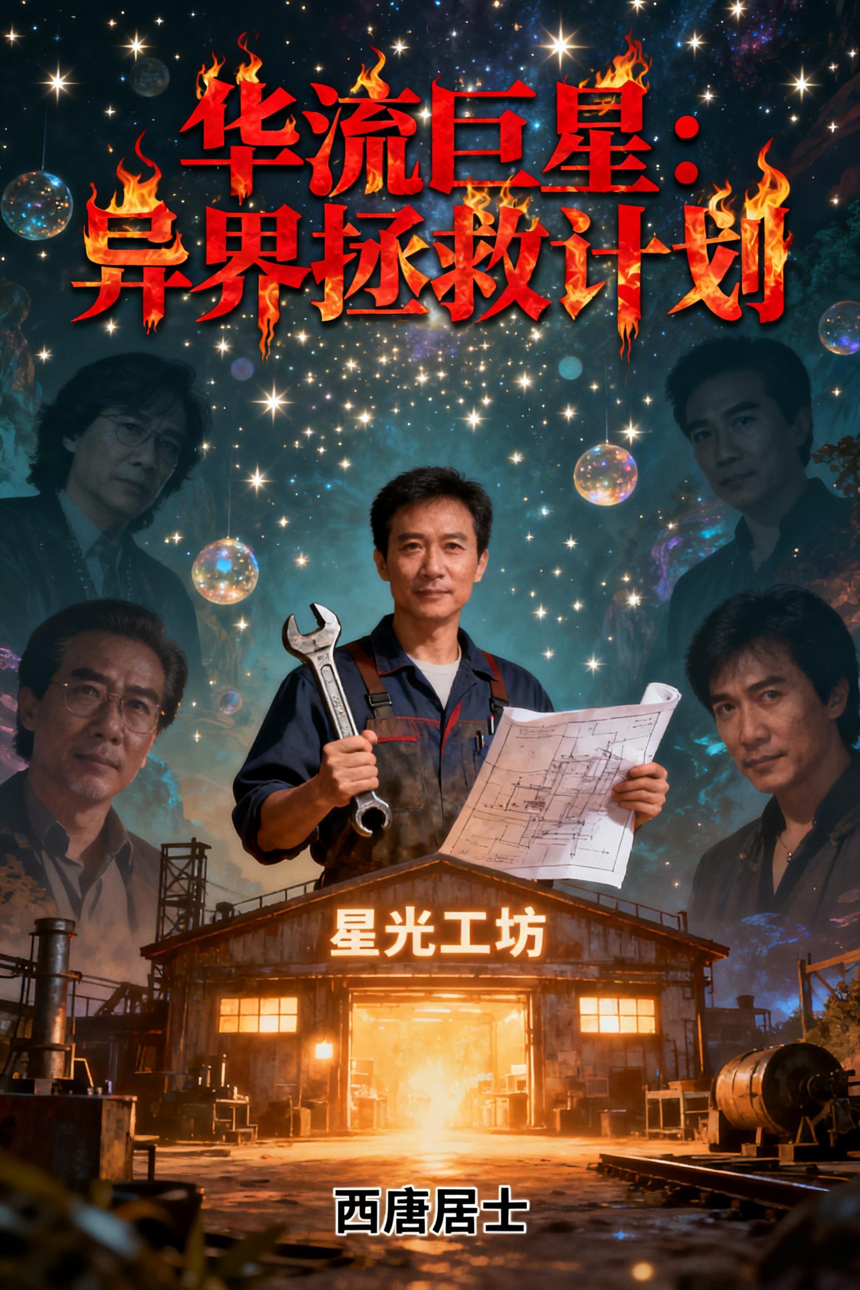 华流巨星：异界拯救计划封面