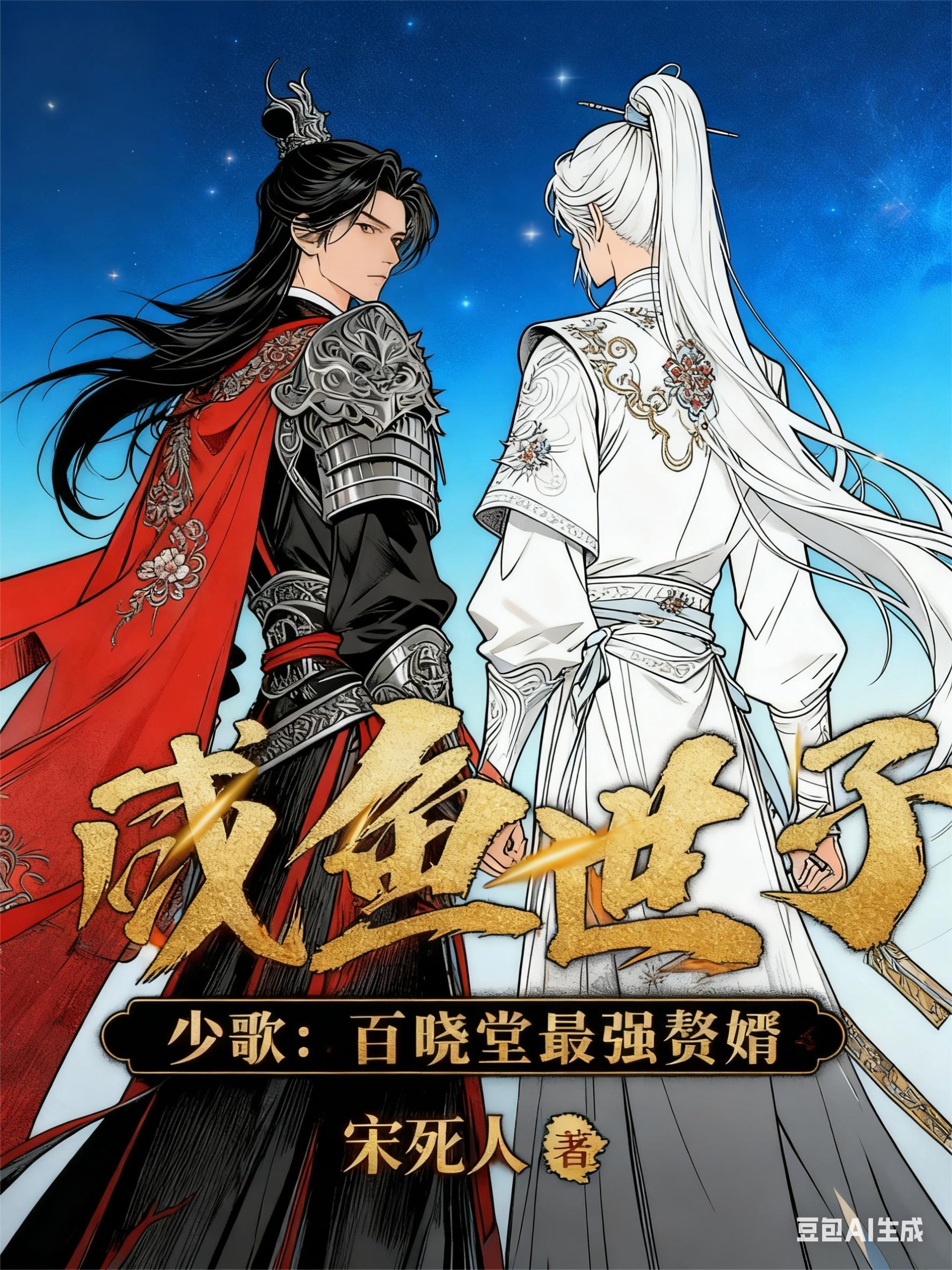 少歌：咸鱼世子，百晓堂最强赘婿封面