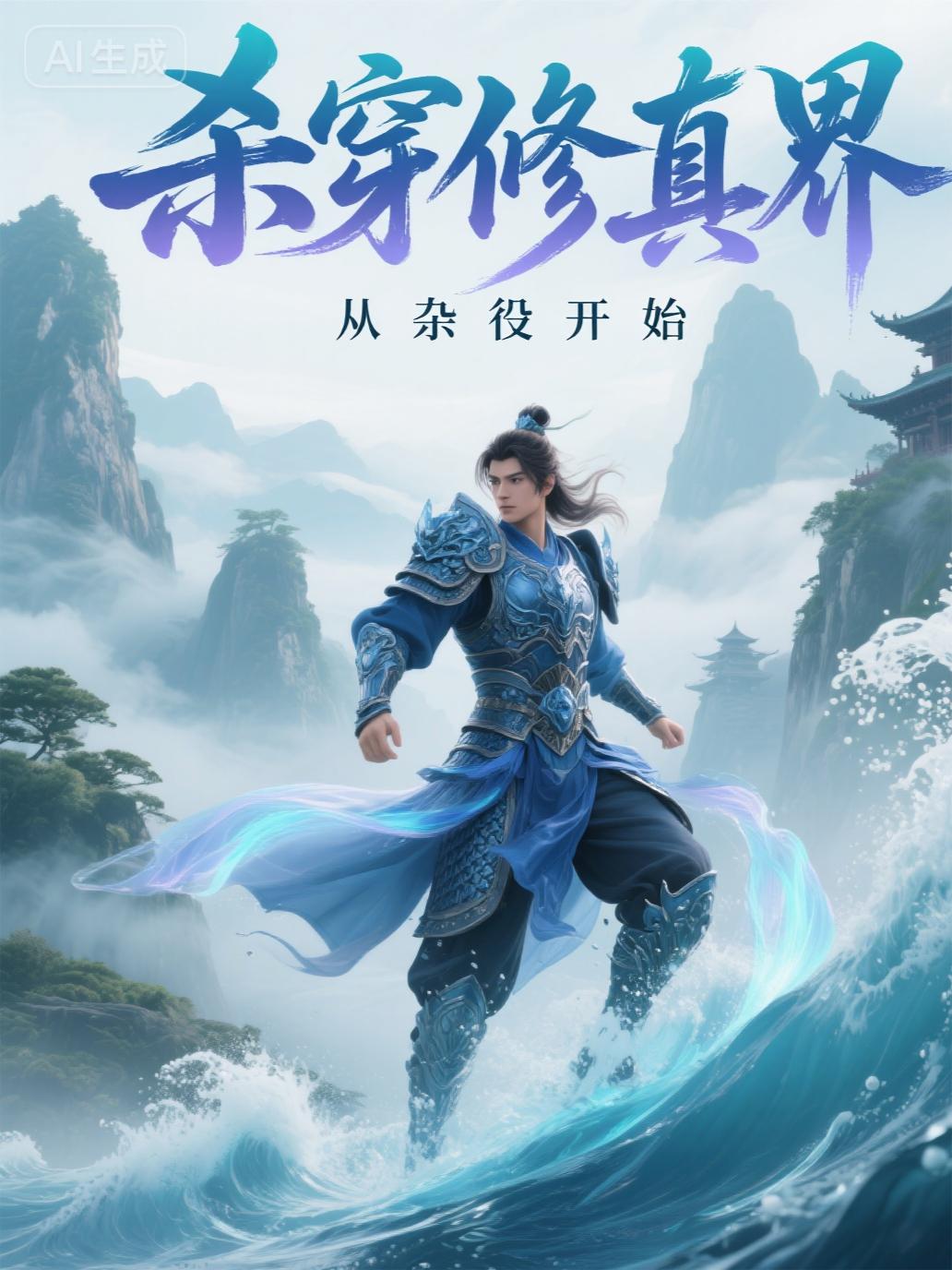 杀穿修真界:从杂役开始封面