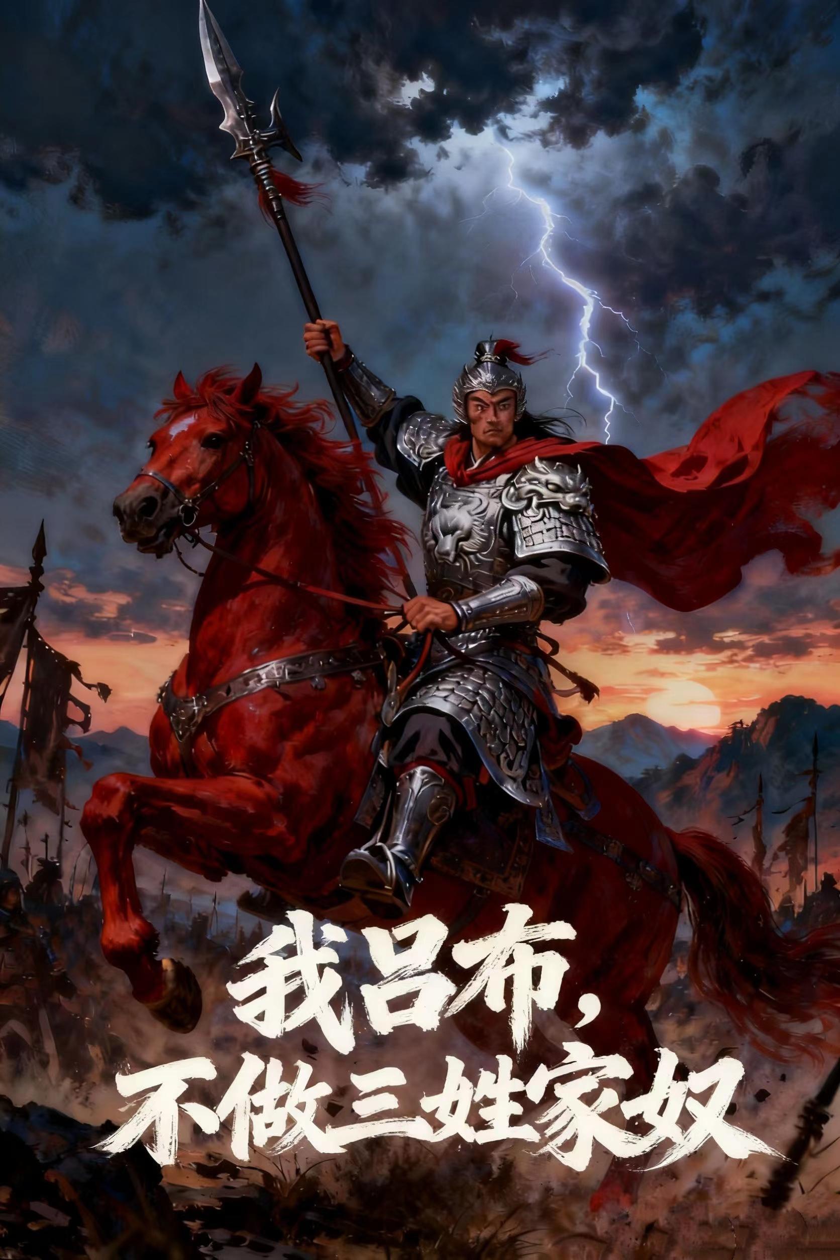 三国：我吕布，不做三姓家奴封面