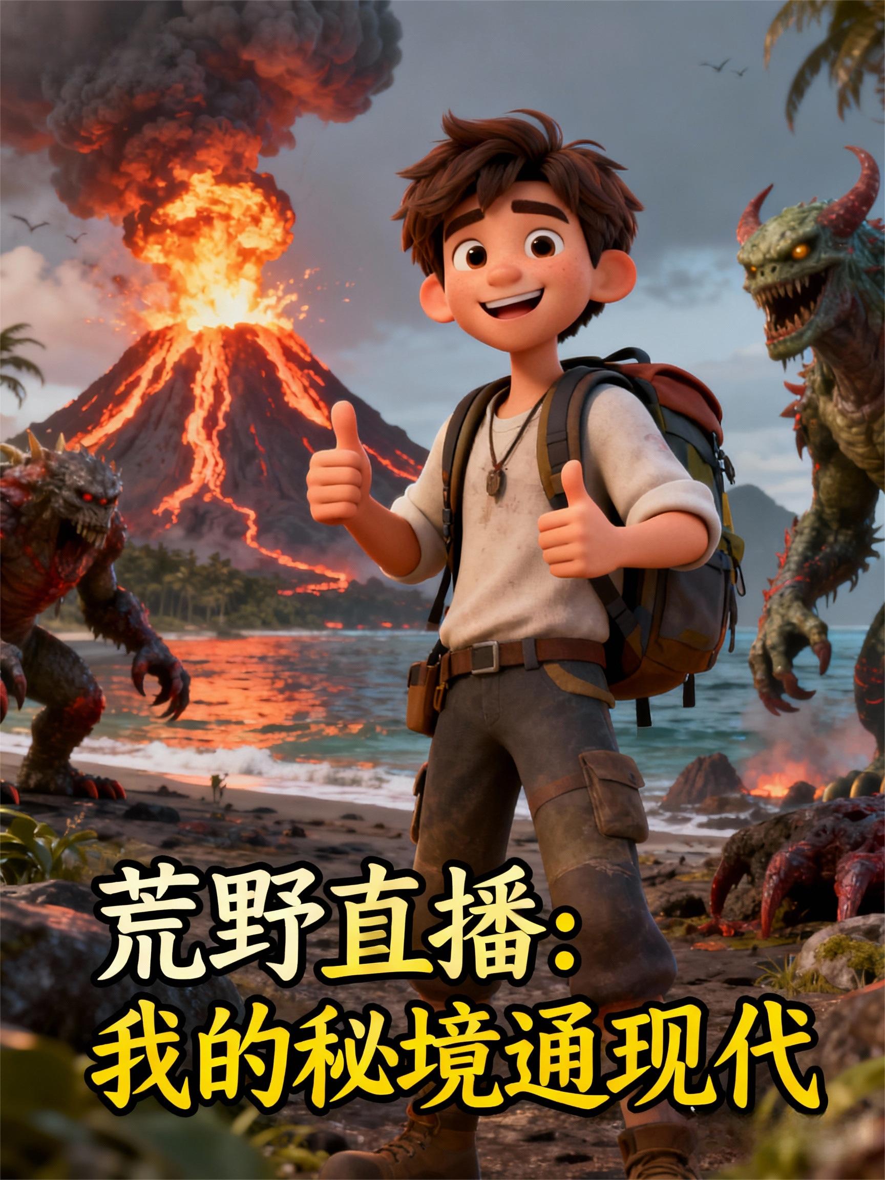 荒野直播：我的秘境通现代封面