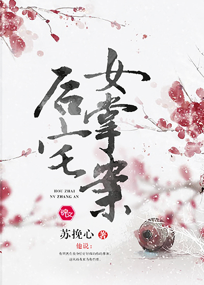 后宅女掌案封面