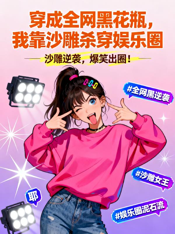 穿成全网黑花瓶我靠沙雕杀穿内娱封面