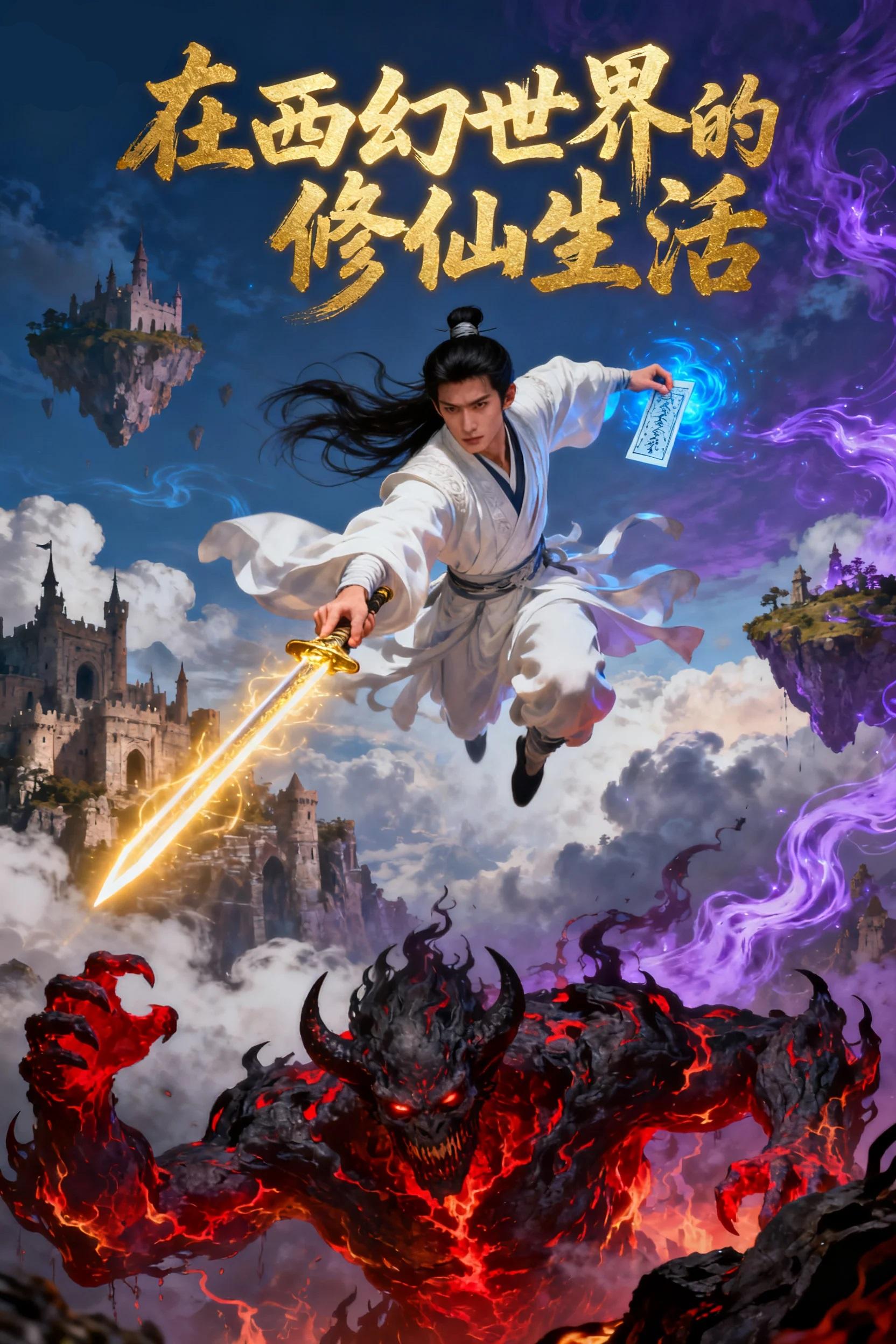 在西幻世界的修仙生活封面