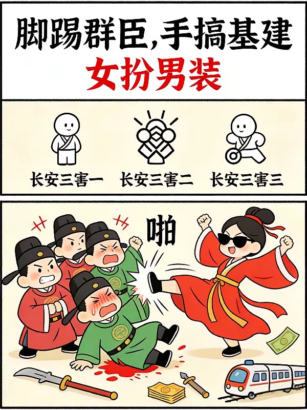 女扮男装当权臣，九族头上蹦野迪封面