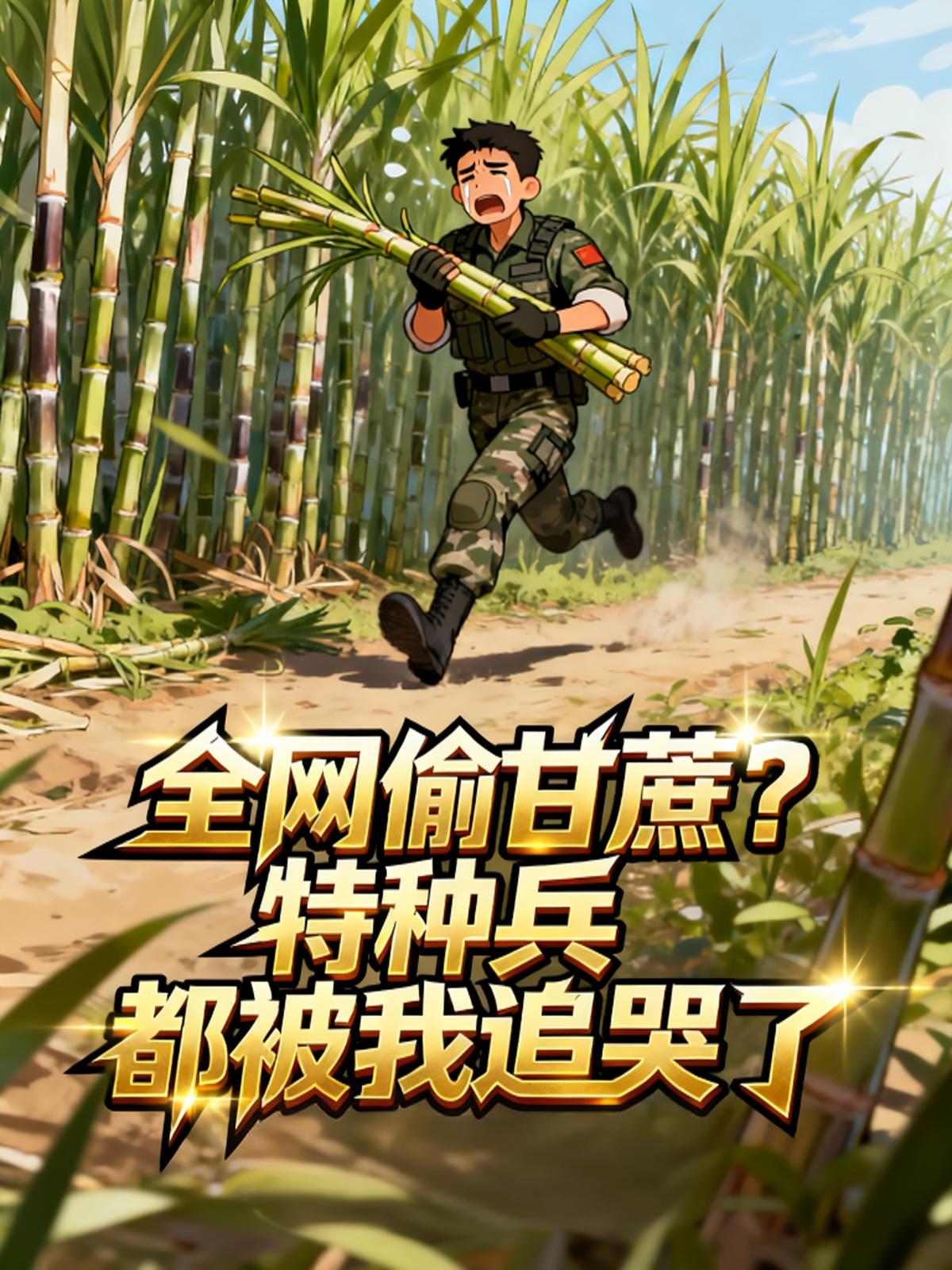 全网偷甘蔗?特种兵都被我追哭了封面