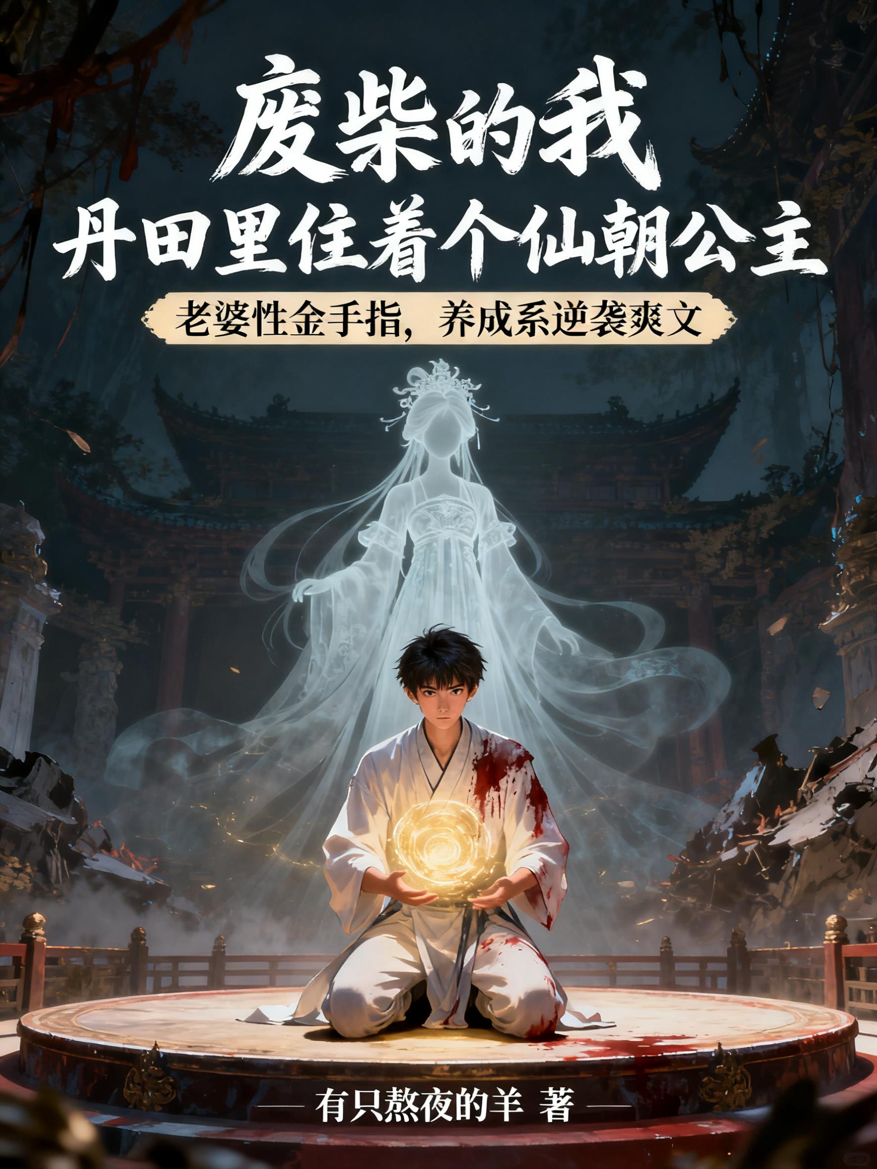 废柴的我，丹田里住着个仙朝公主封面