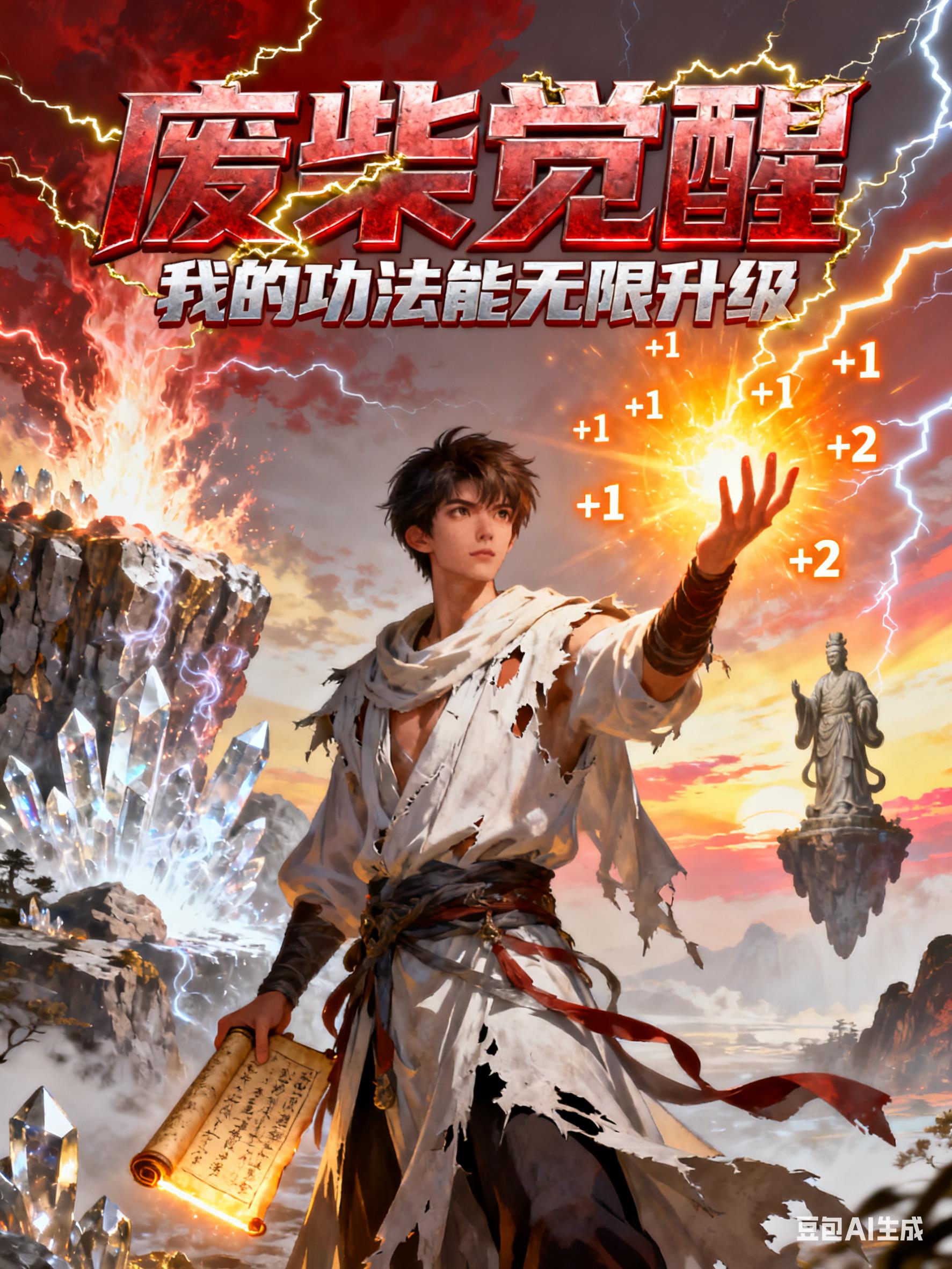 废柴觉醒:我的功法能无限升级封面