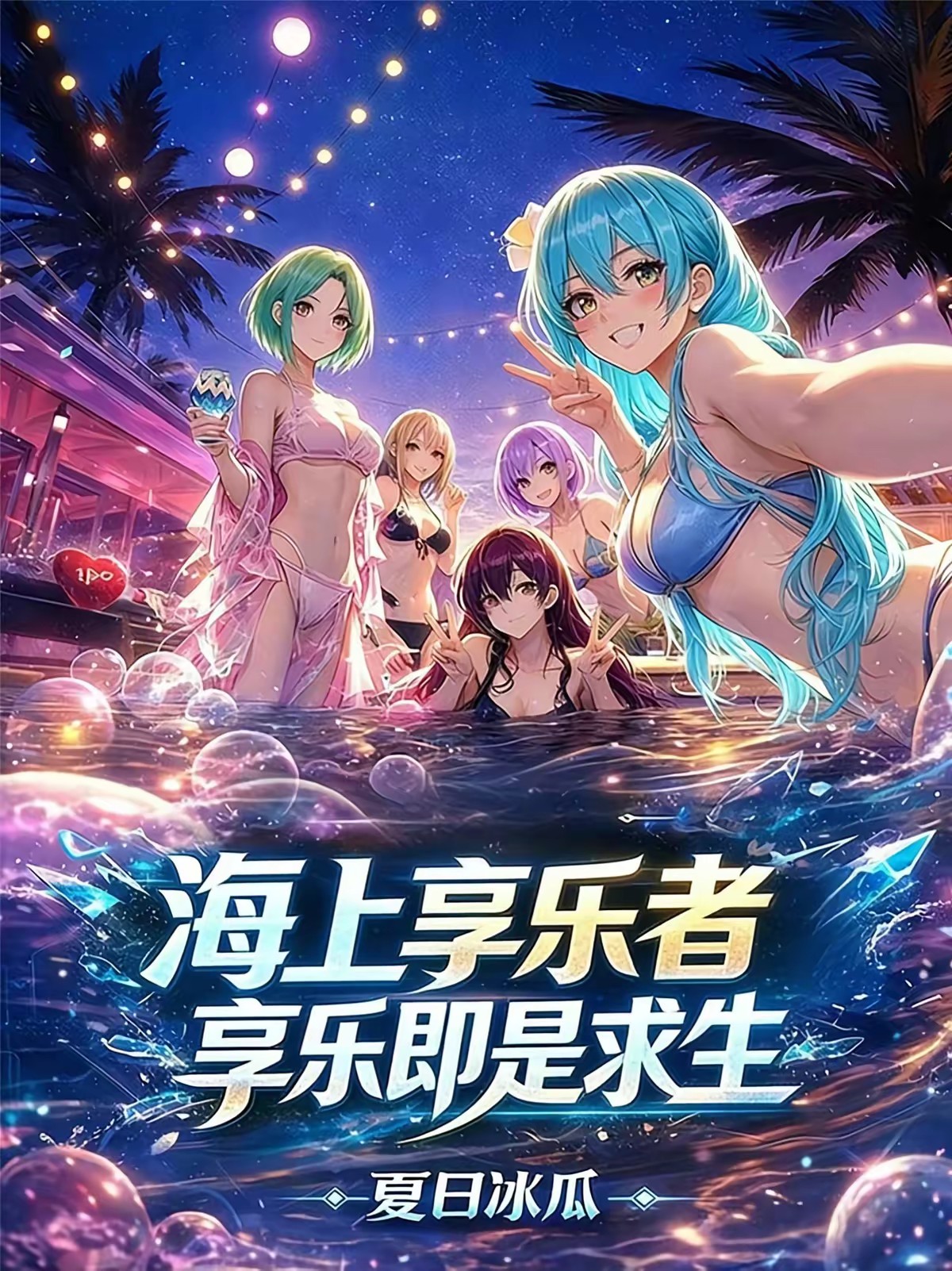 海上求生？我带美女享受人生封面