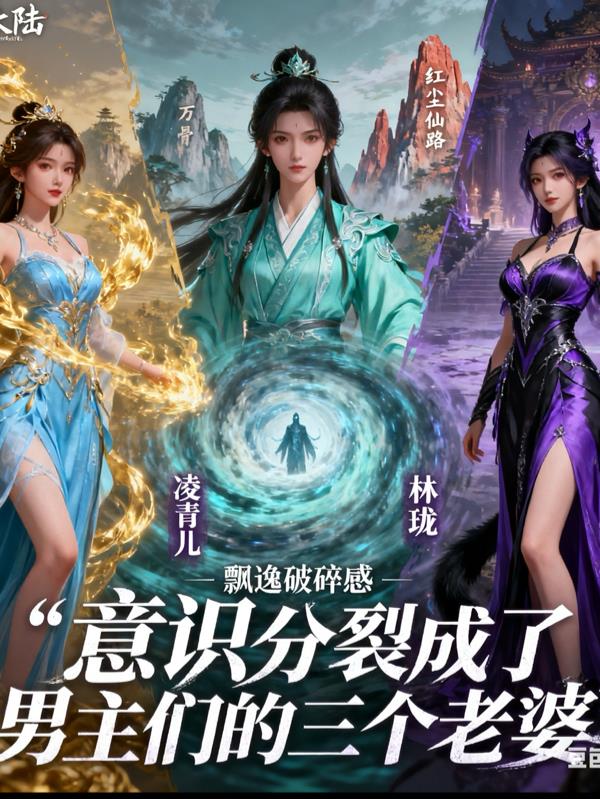 意识分裂成了男主们的三个老婆封面