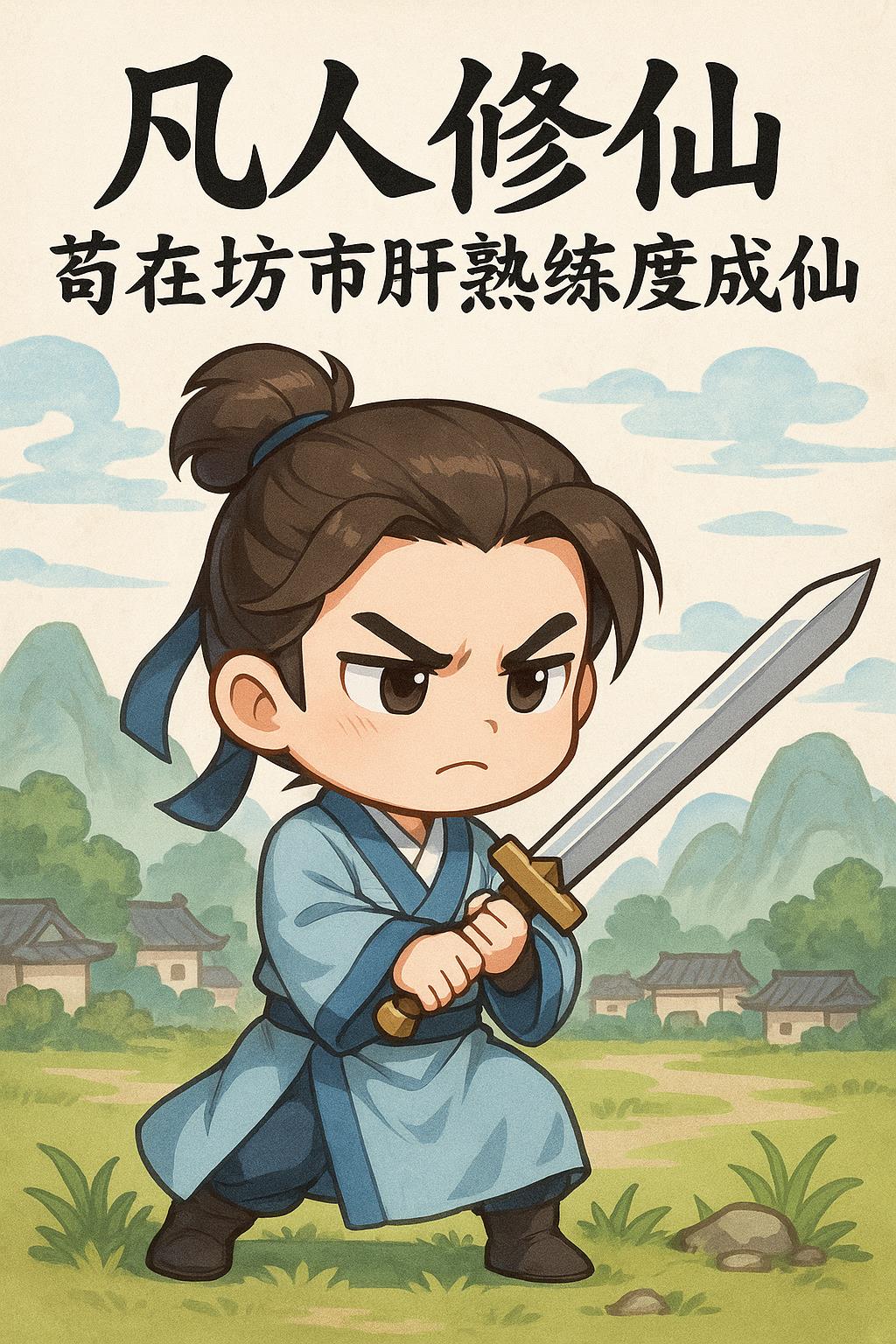 凡人修仙：苟在坊市肝熟练度成仙封面