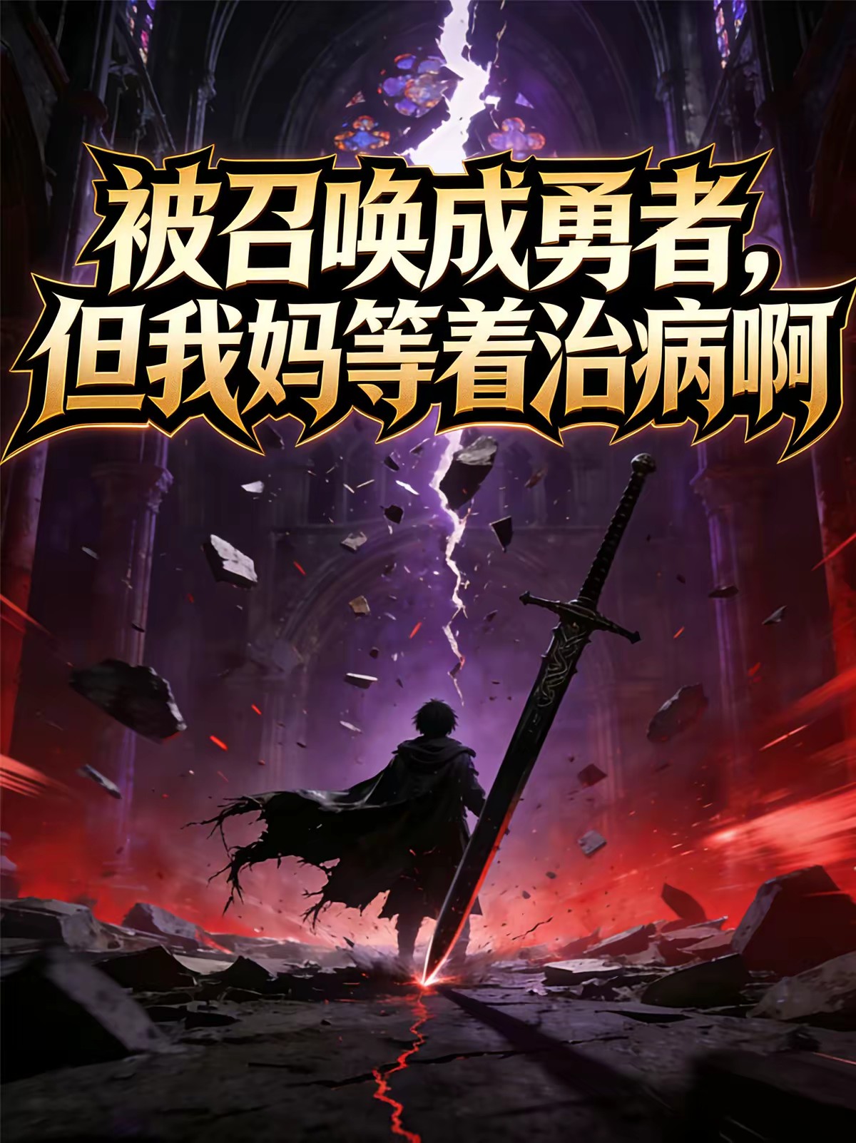 我妈等着治病，你召唤我当勇者？封面