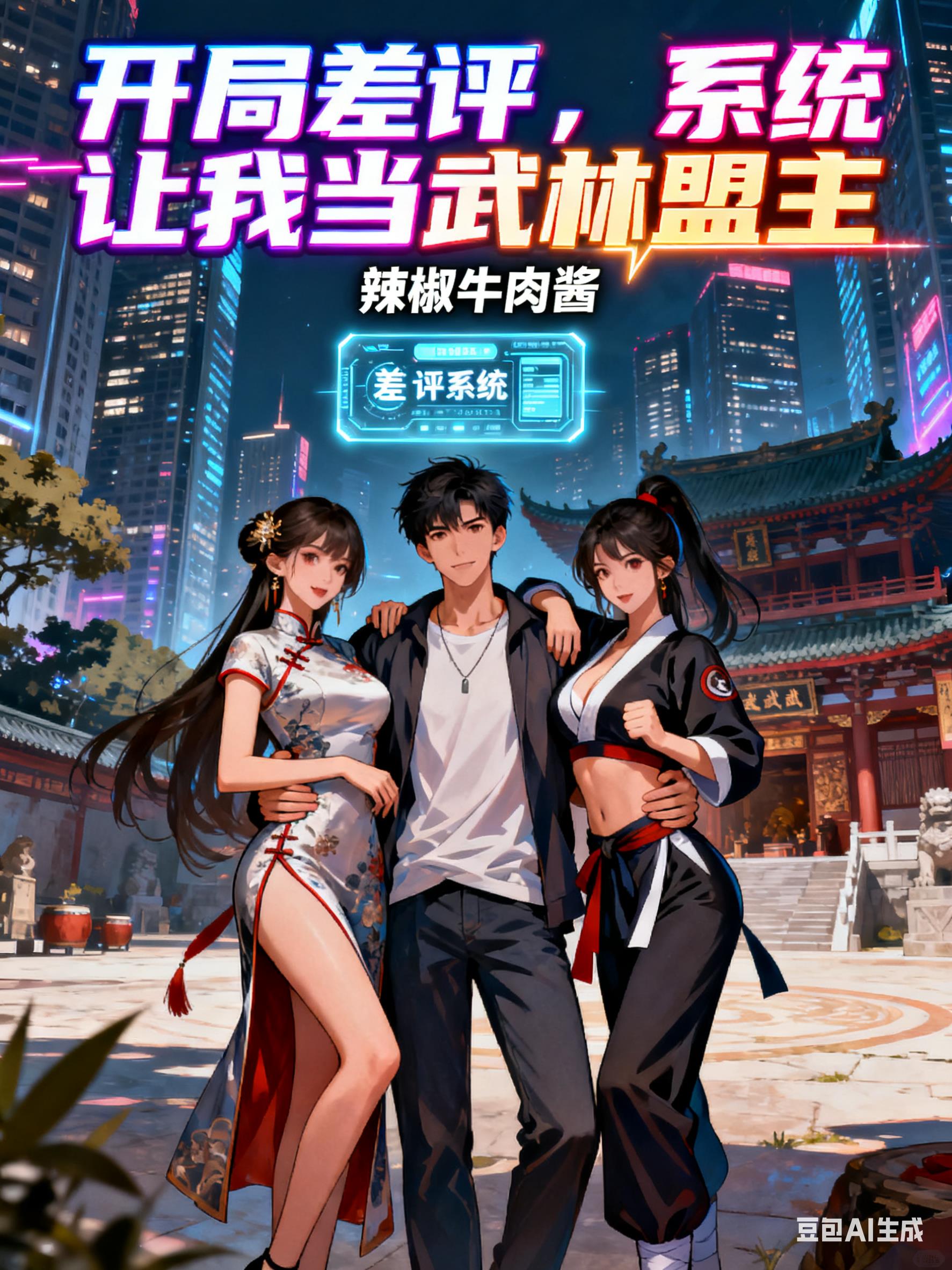 开局差评，系统让我当武林盟主封面