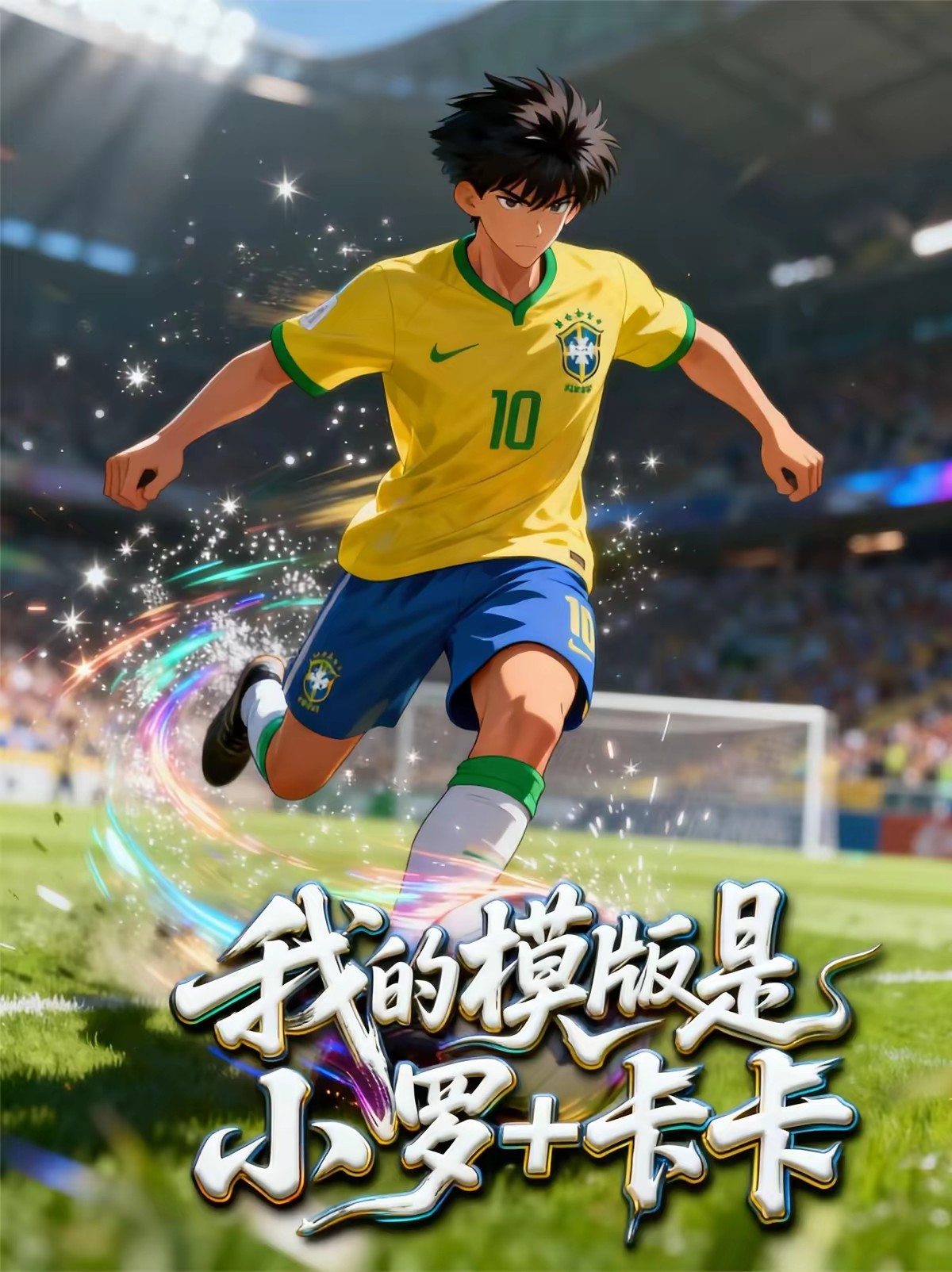 足球：国少除名，我带巴西上六星封面