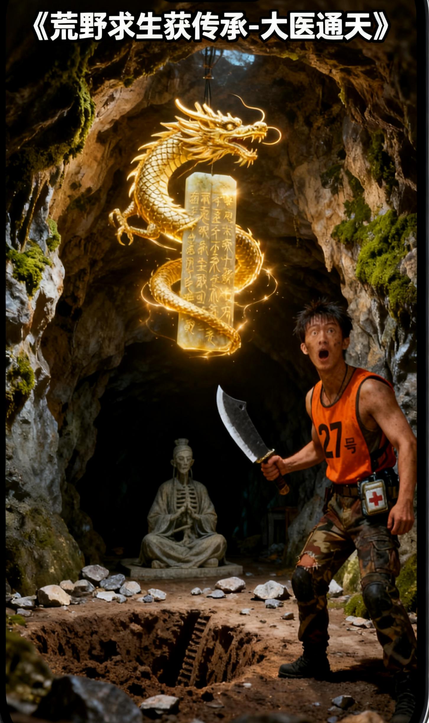 荒野求生获传承之大医通天封面