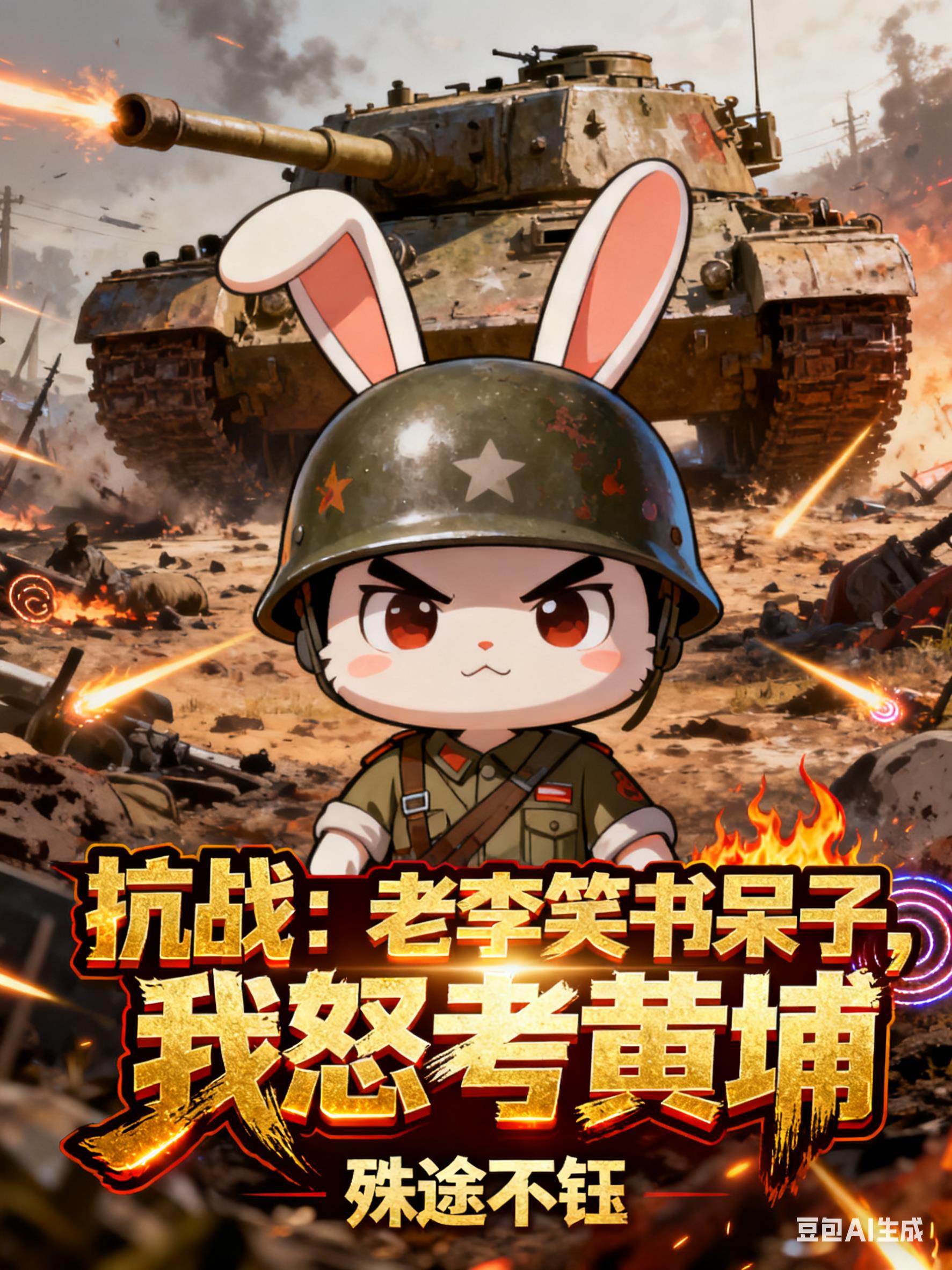 抗战:老李笑书呆子,我怒考黄埔封面