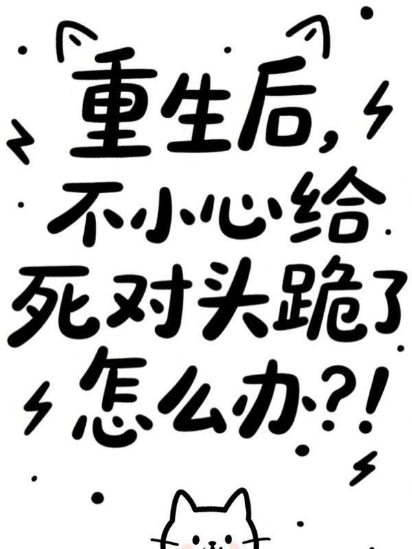 不小心给死对头跪了怎么办？！封面