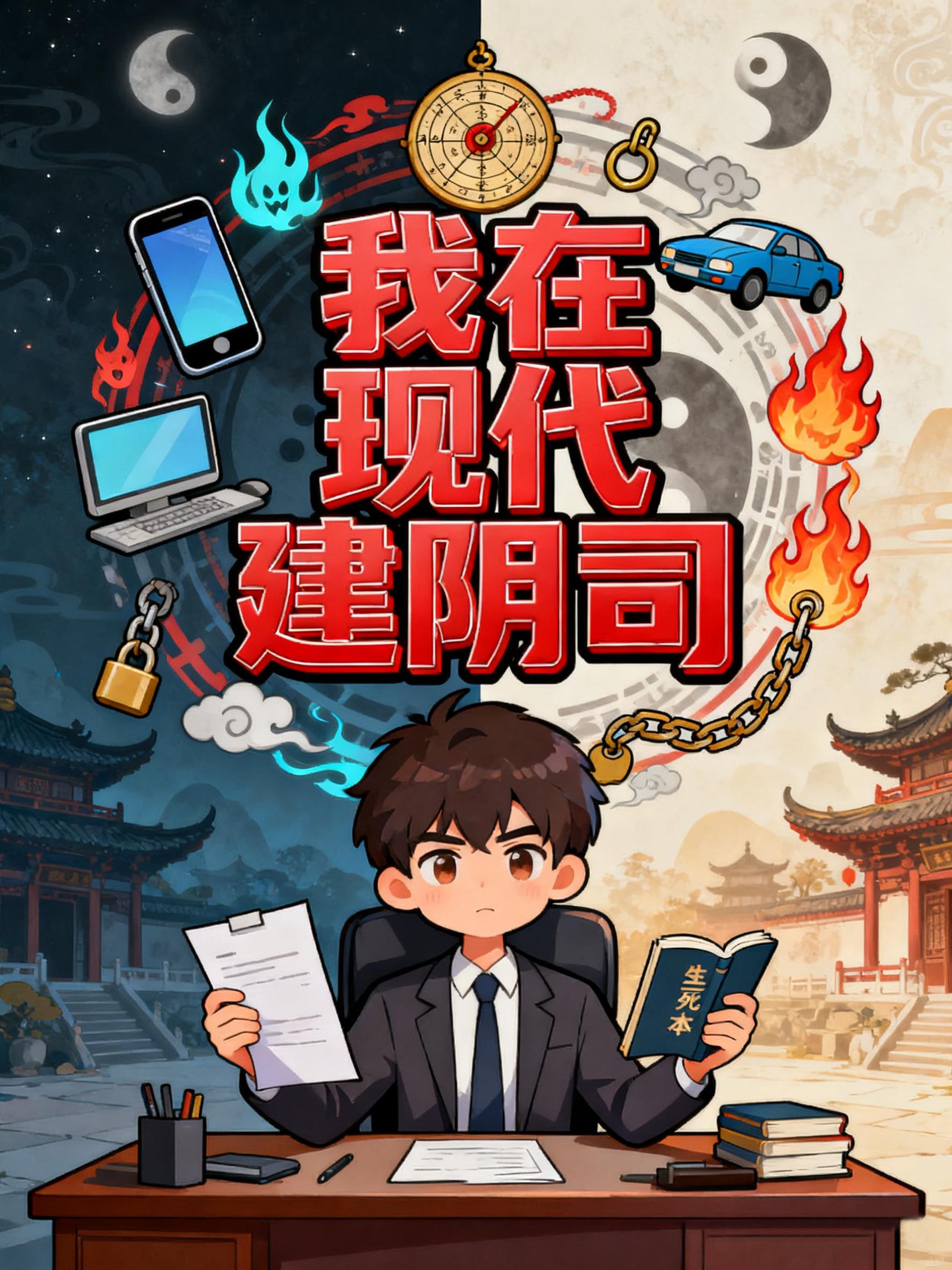 我在现代建阴司封面