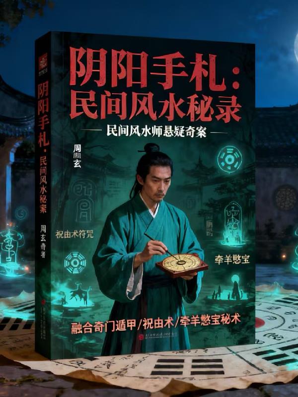阴阳手札：民间风水秘录封面
