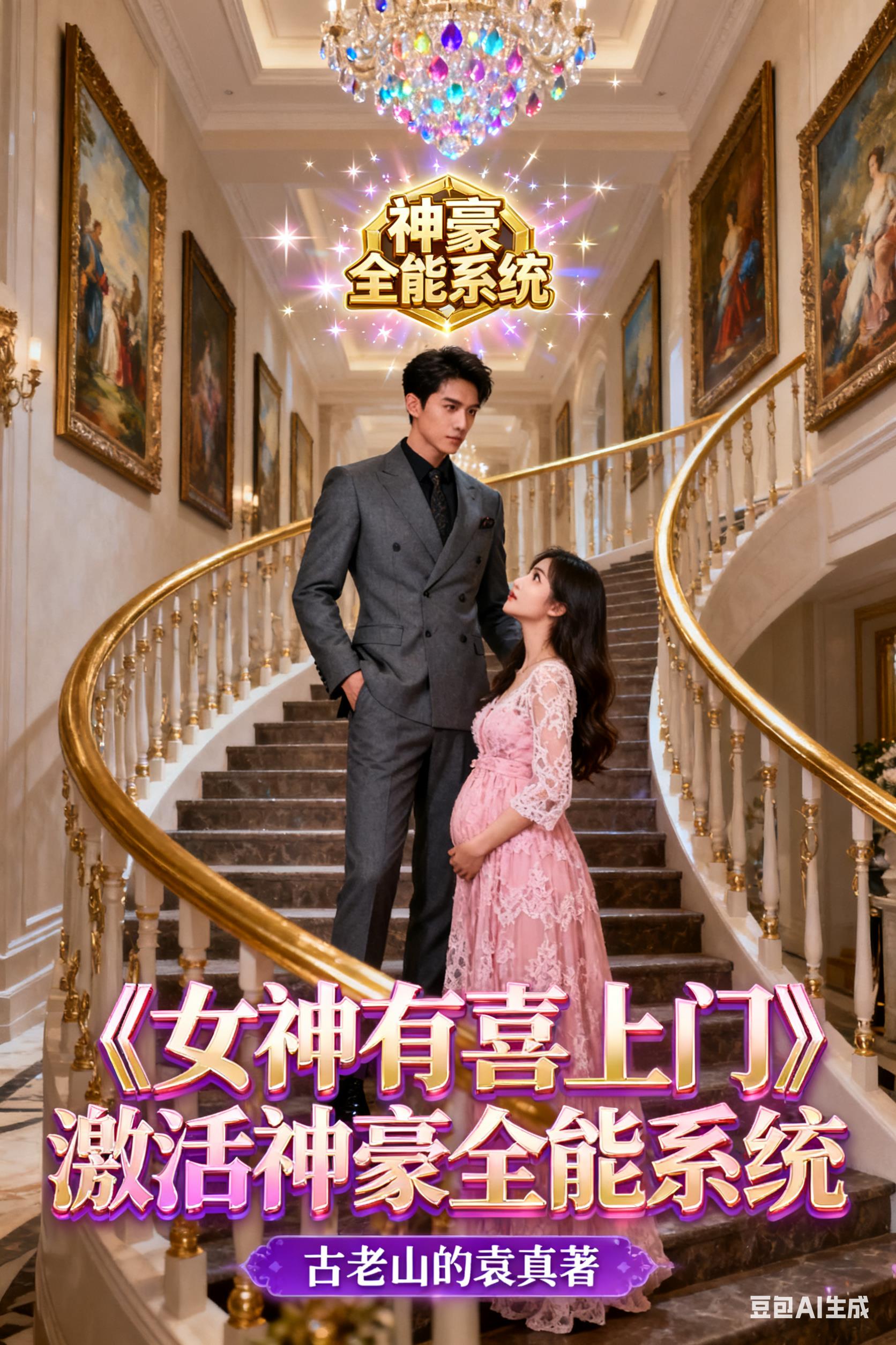 女神有喜上门,激活神豪全能系统封面