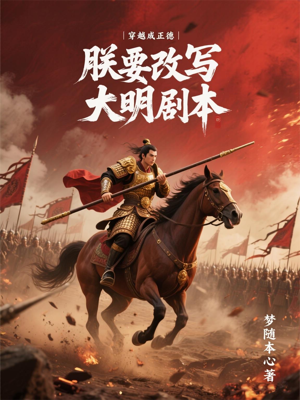 穿越成正德，朕要改写大明剧本封面