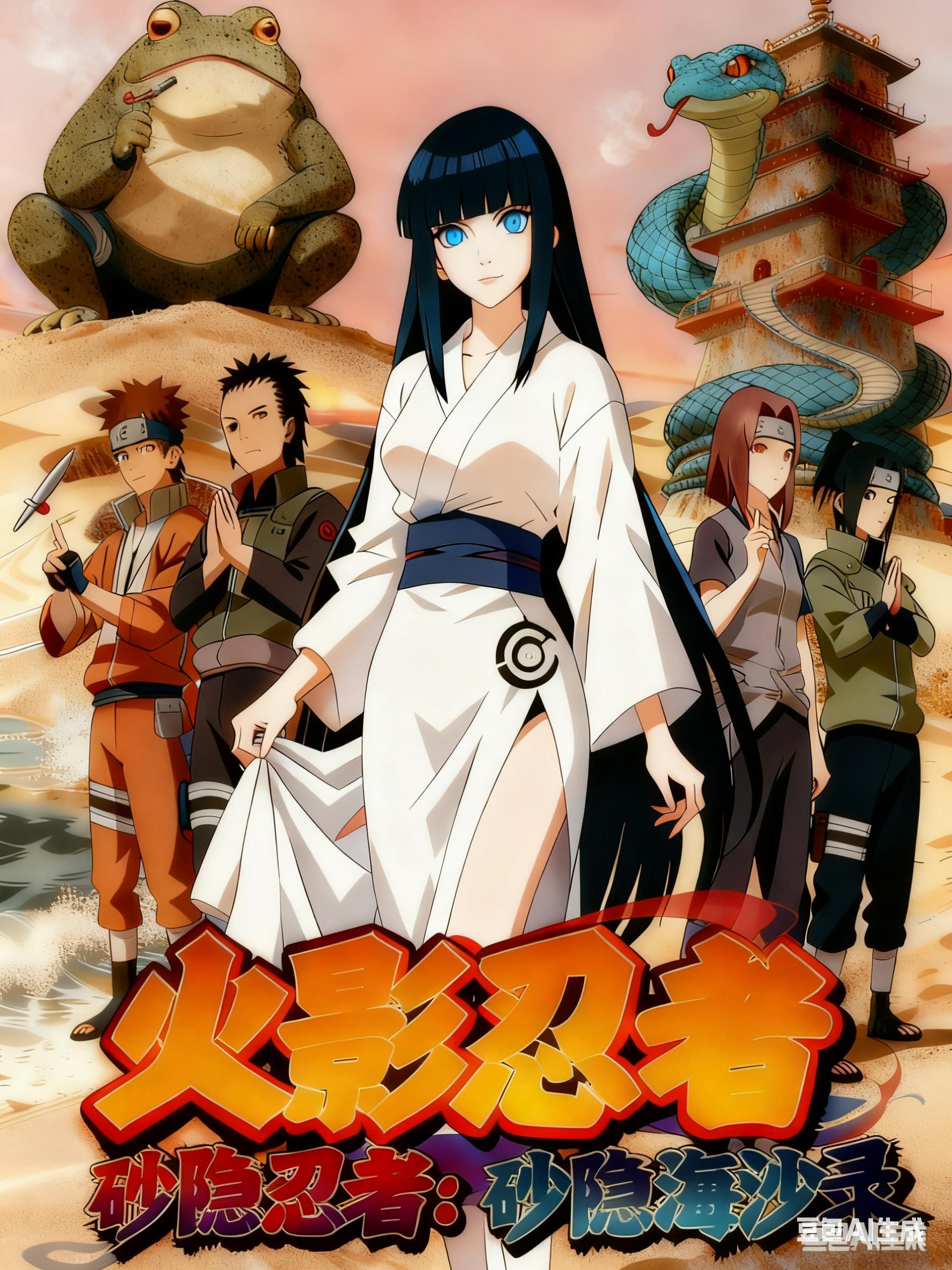 火影忍者:砂隐海汐录封面