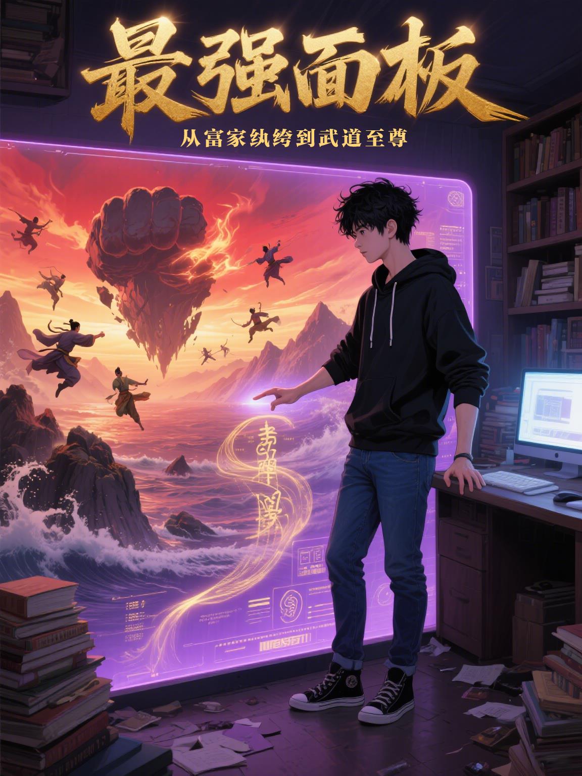 最强面板:从富家纨绔到武道至尊封面