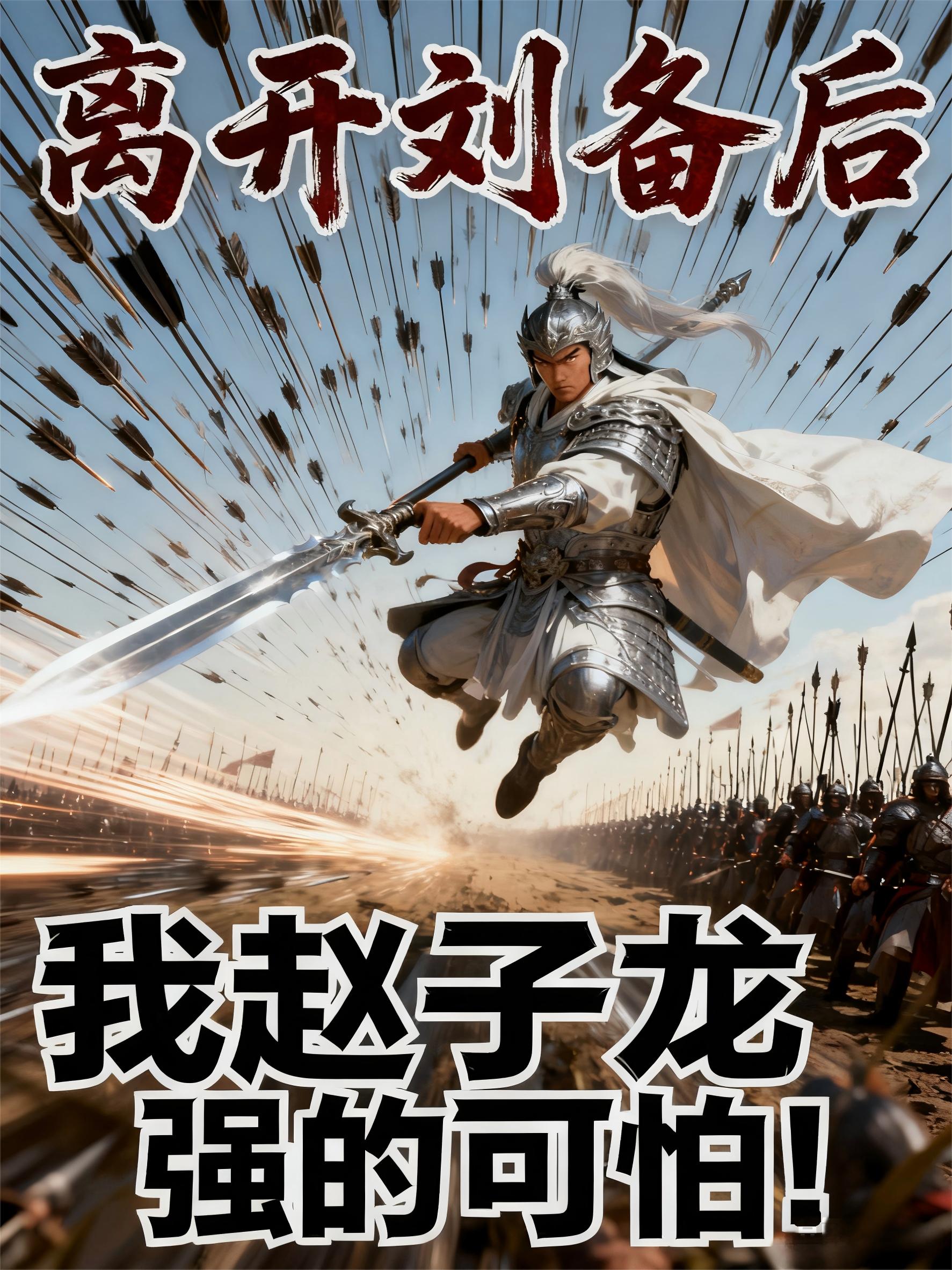 离开刘备后,我赵子龙强的可怕!封面