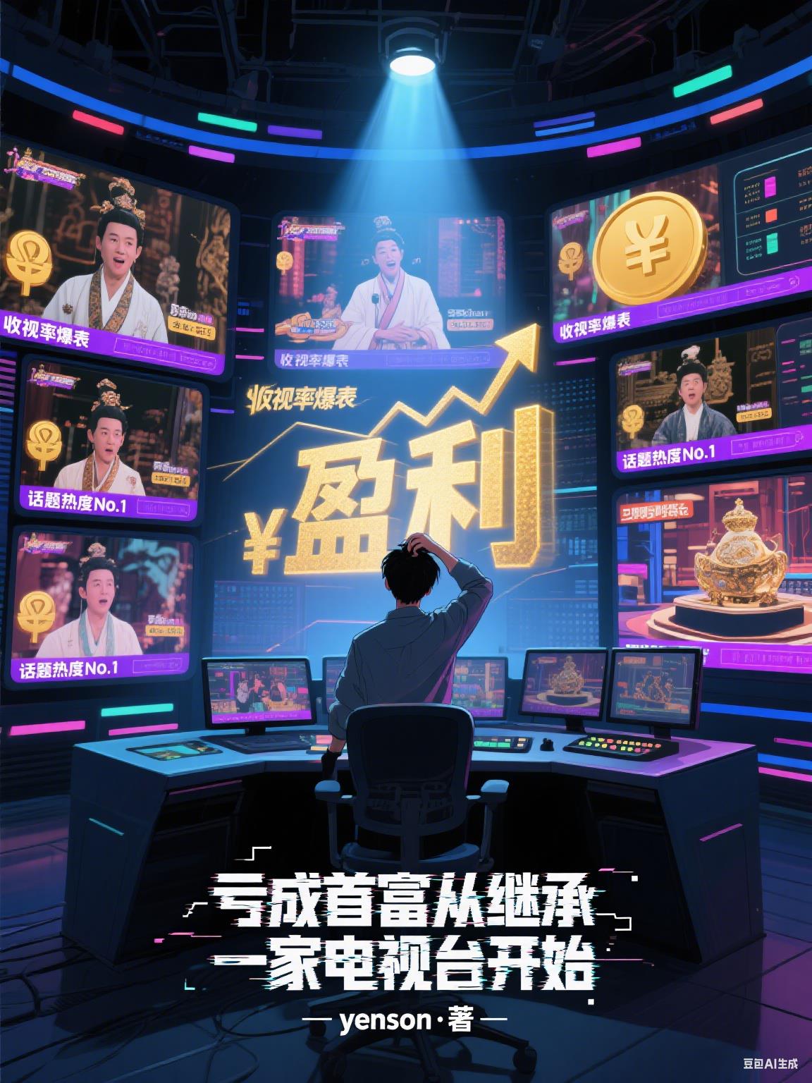 亏成首富从继承一家电视台开始封面