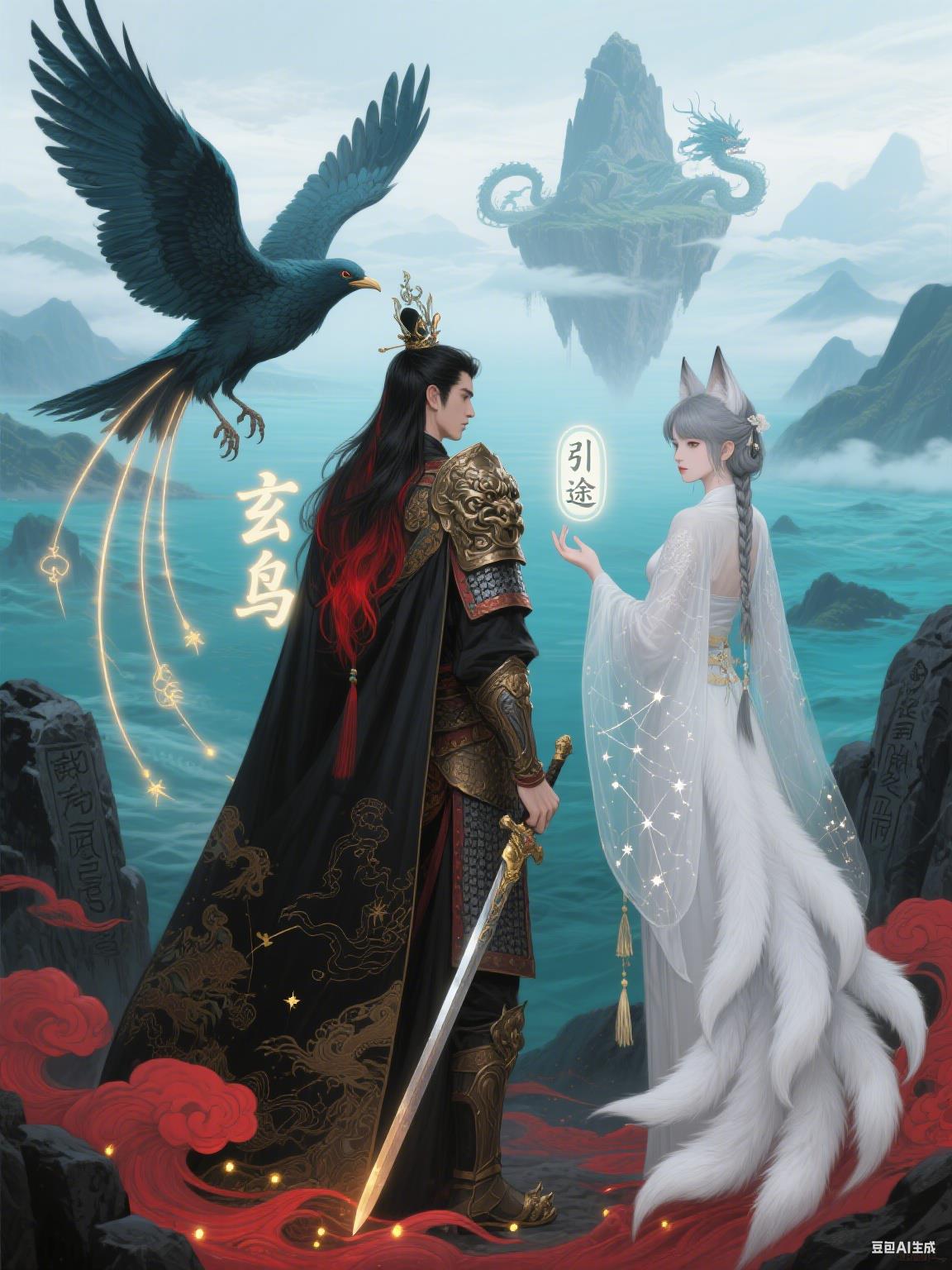 山海有灵：玄鸟引途封面