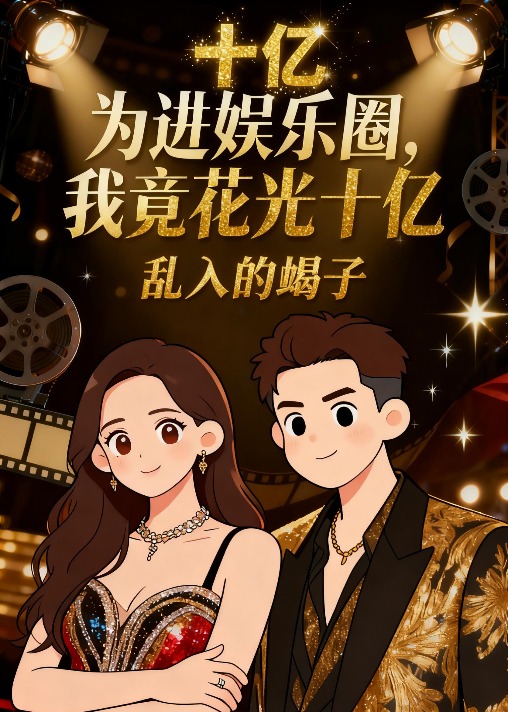 为进娱乐圈，我竟花光十亿？封面