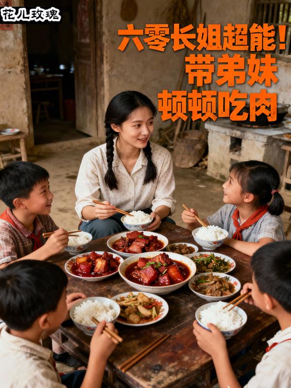 六零长姐超能！带弟妹顿顿吃肉封面