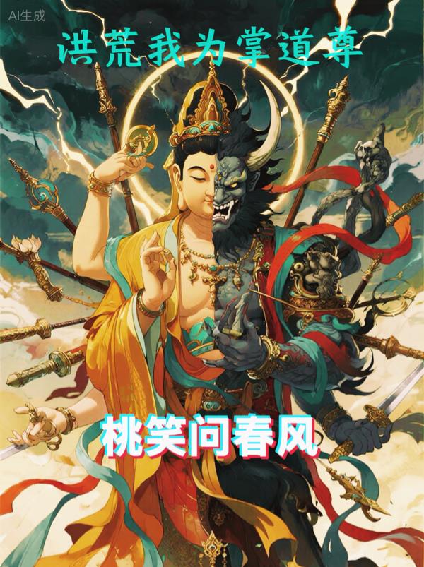 洪荒我为掌道尊封面